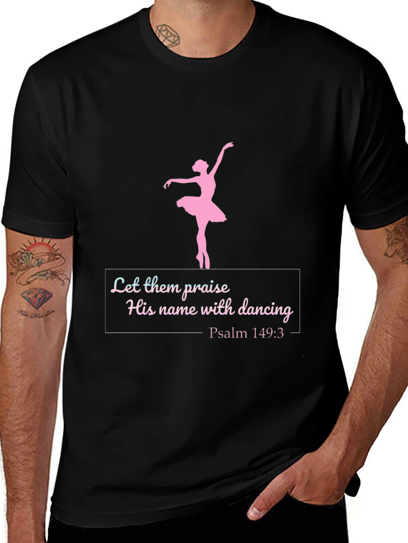 Dance Praise T-Shirt - Psalm 149:3