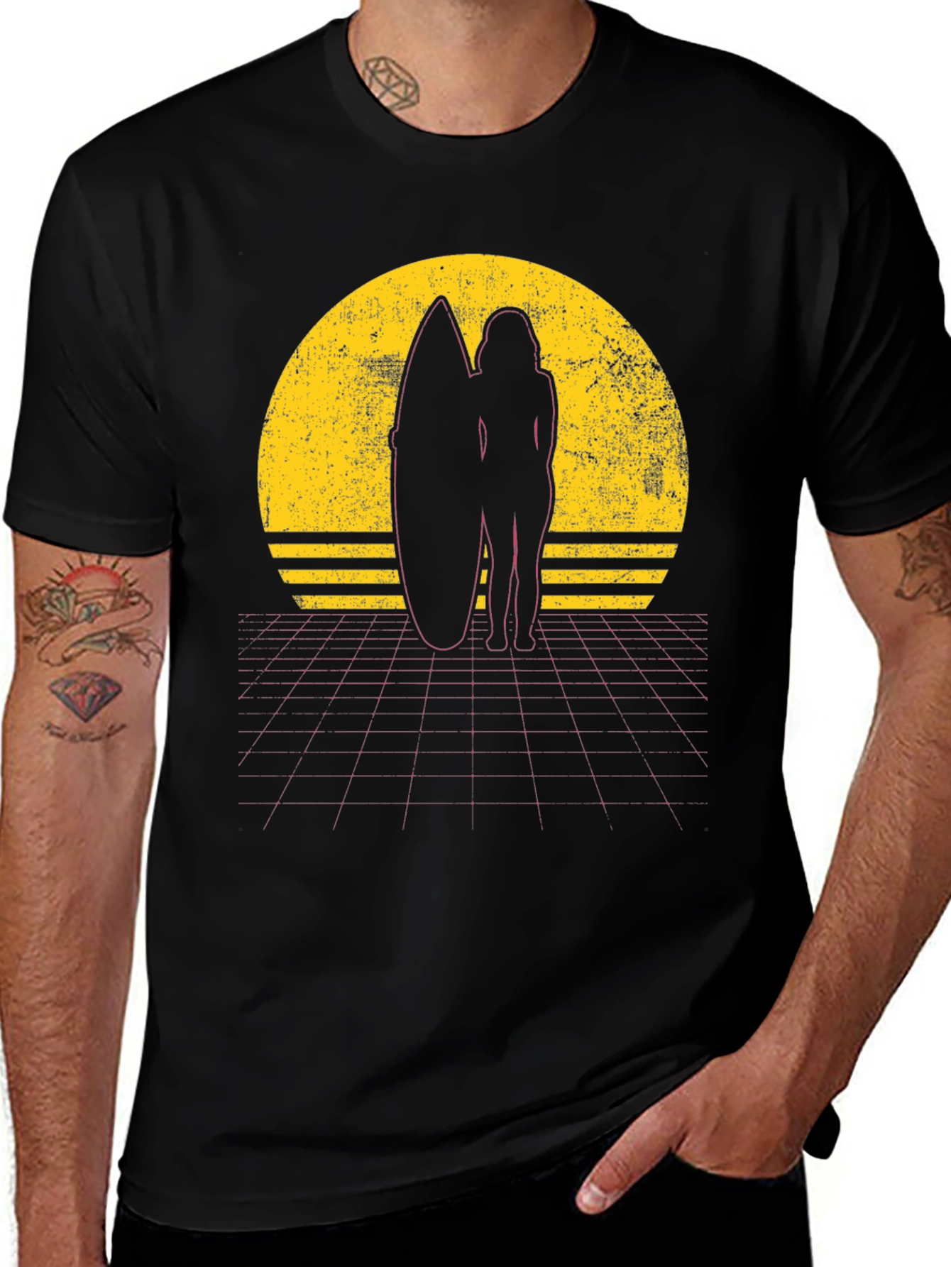 Variant 24 of Retro Surfer T-Shirt