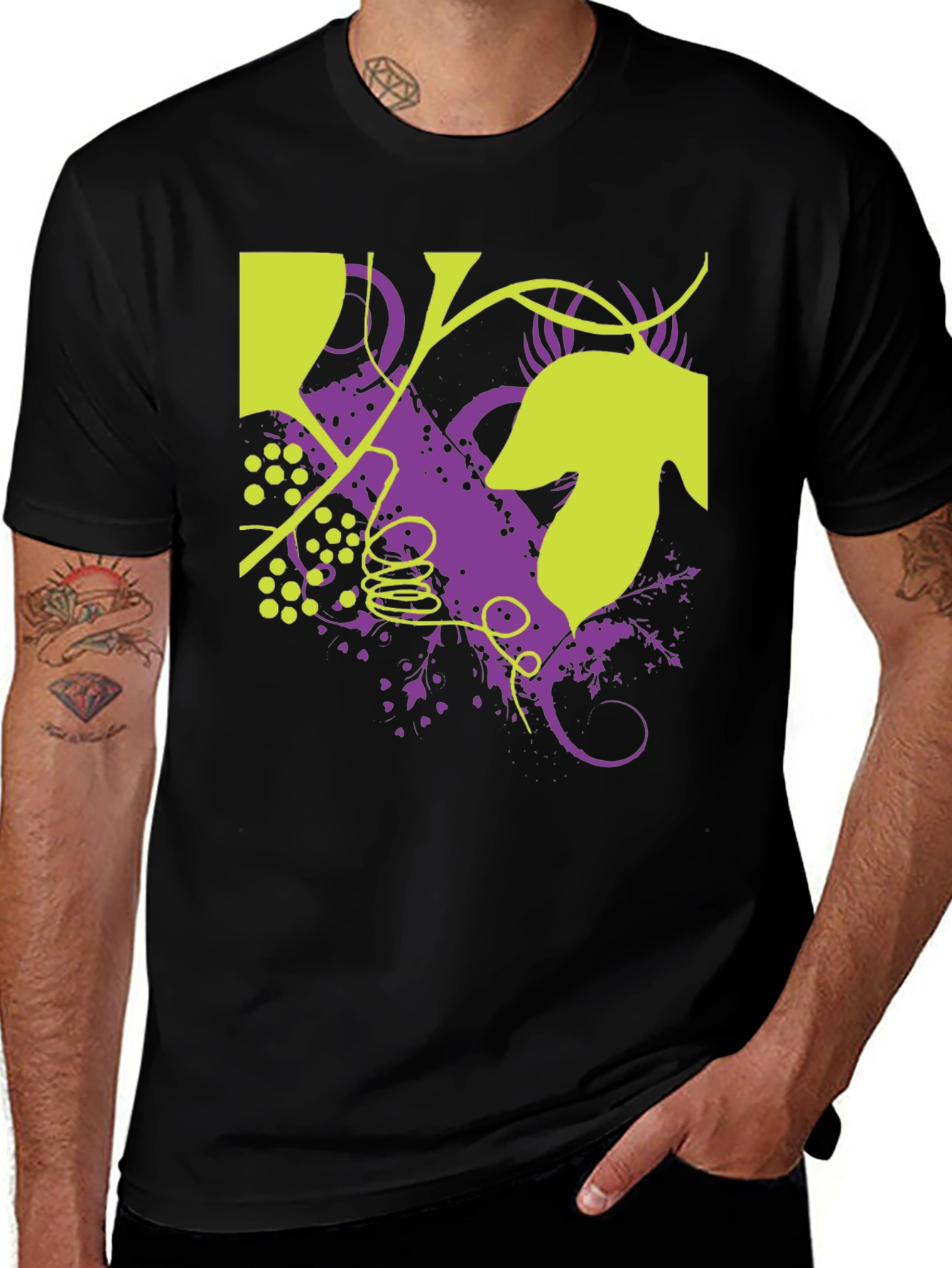 Variant 29 of Grapevine Graphic Tee - Stylish & Unique!