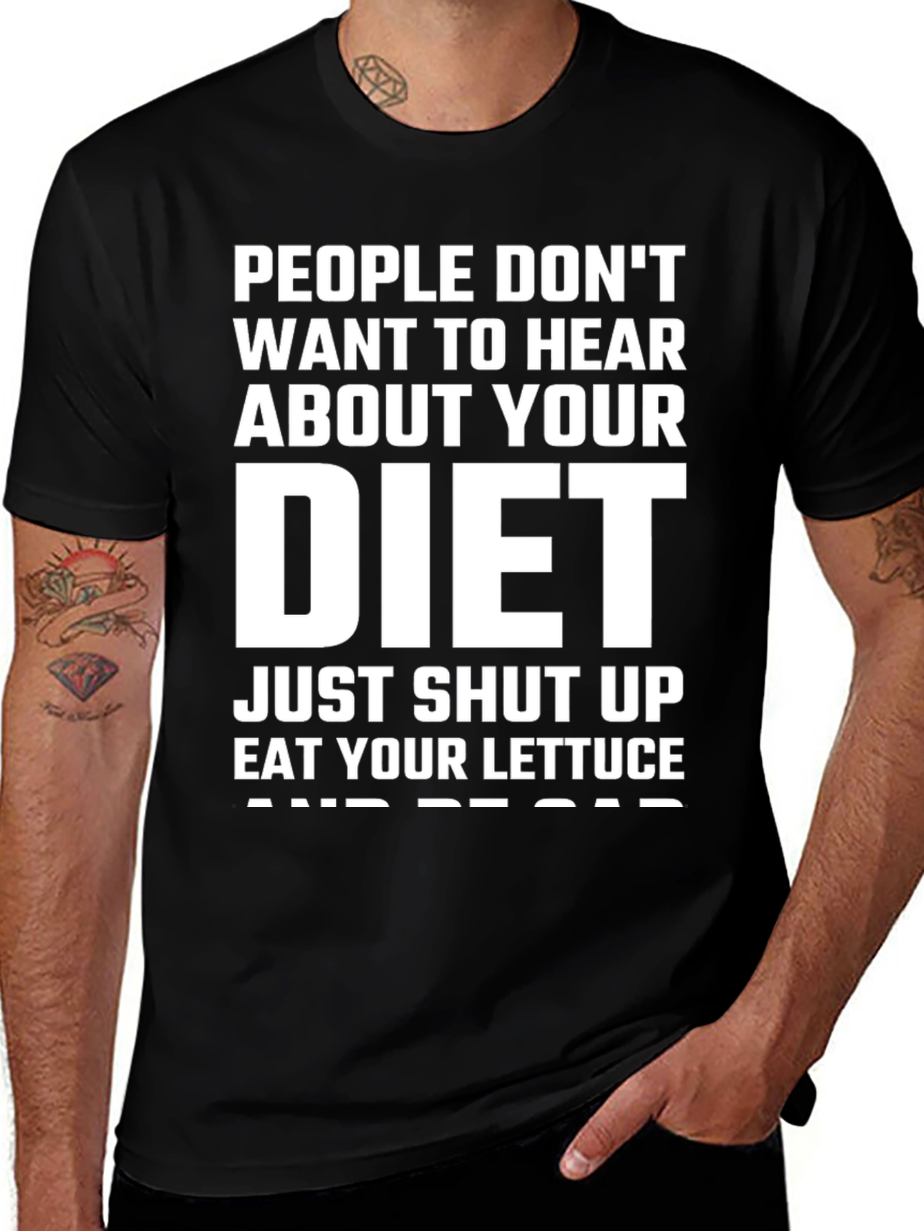 Variant 7 of Diet Humor Graphic Tee