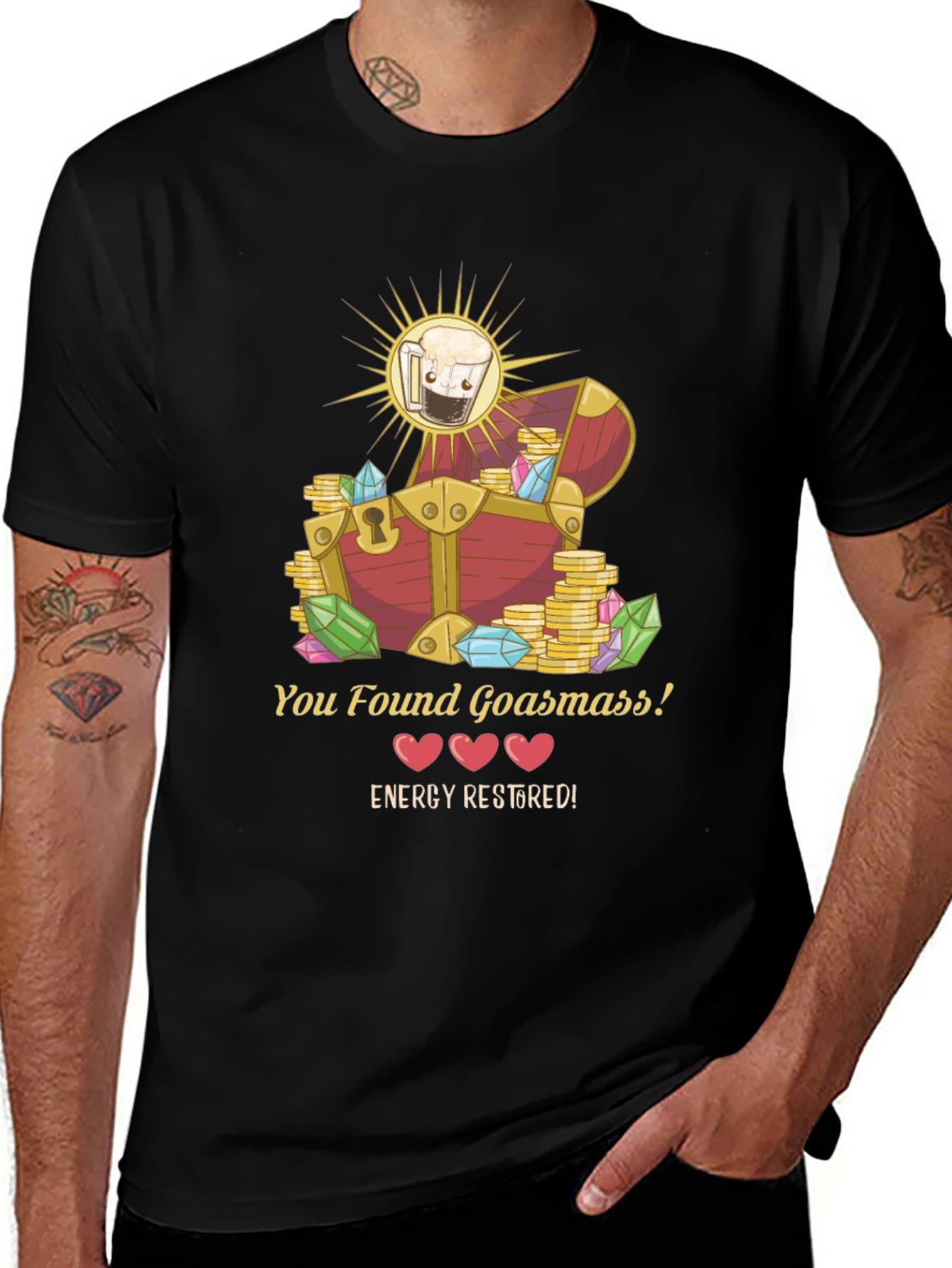 You Found Goasmass! Beer Treasure Chest T-Shirt