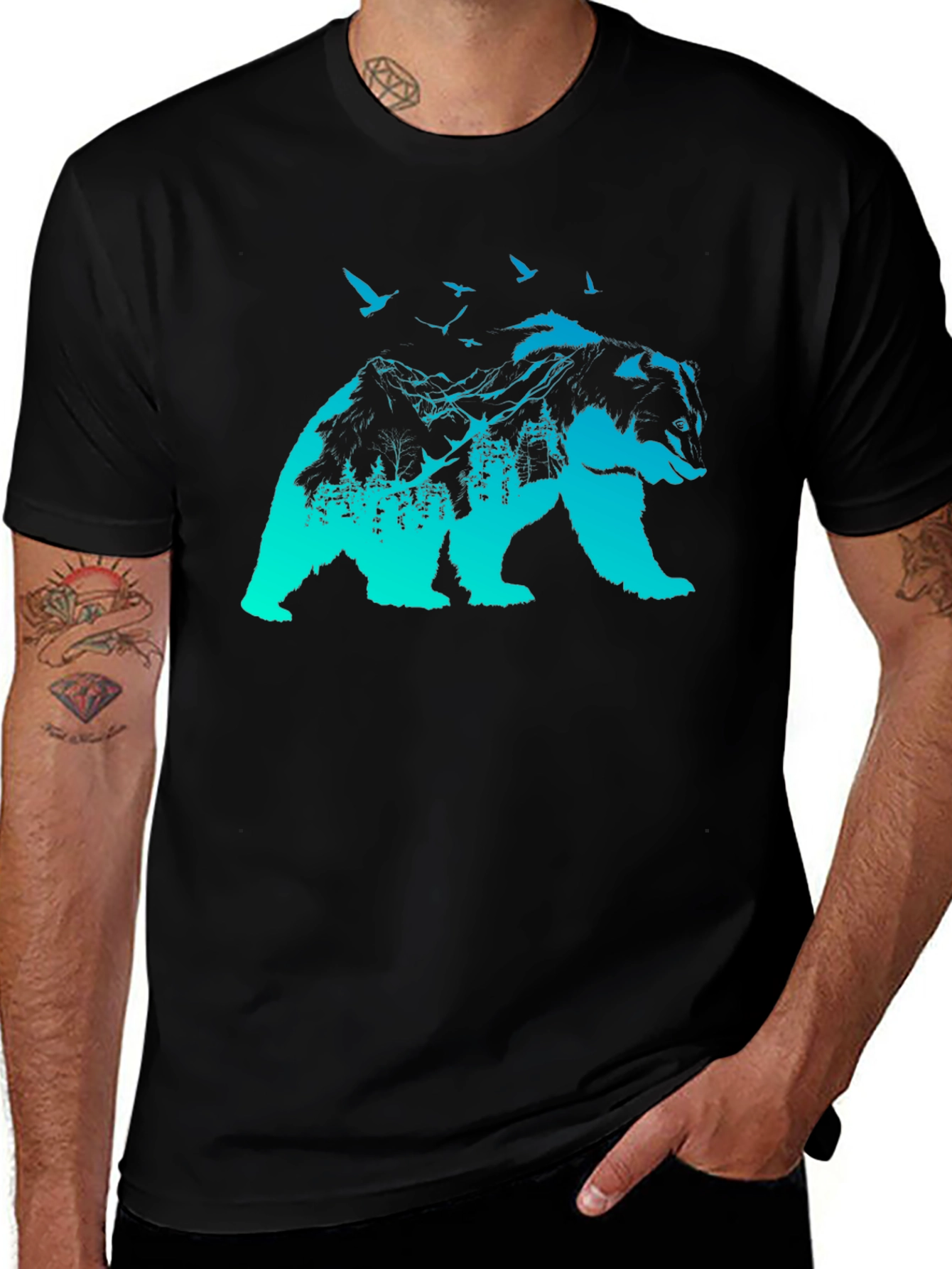 Variant 29 of Nature Bear T-Shirt