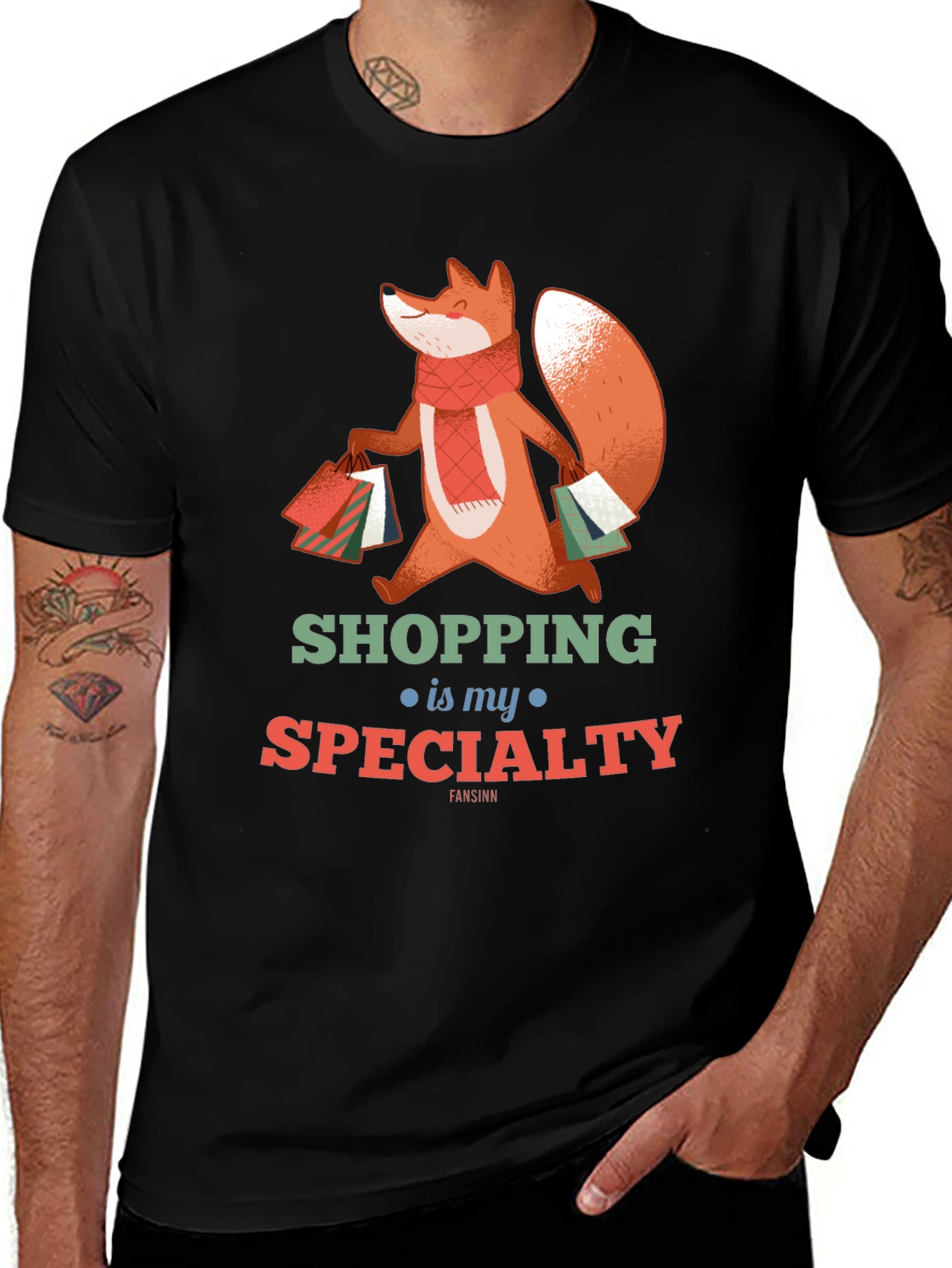 Variant 9 of Shopping is My Specialty T-Shirt