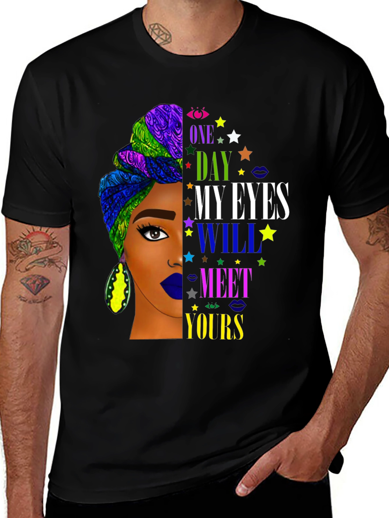 Variant 15 of One Day My Eyes Will Meet Yours T-Shirt
