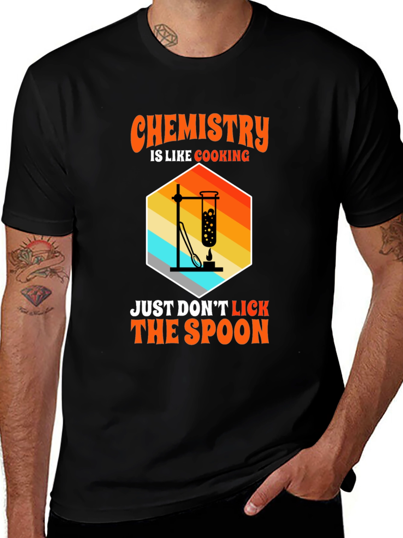 Variant 19 of Chemistry is Like Cooking Funny T-Shirt