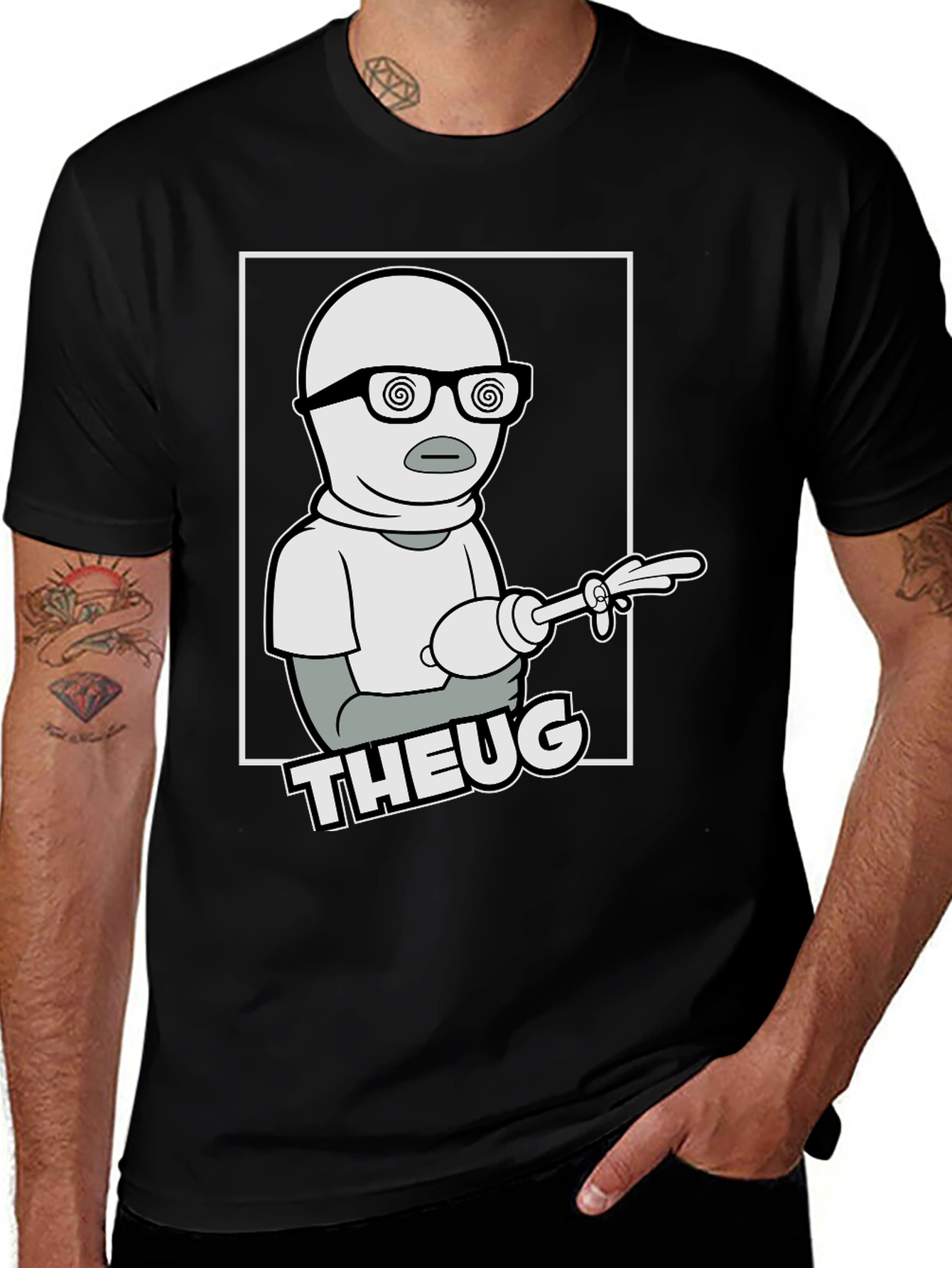 Variant 5 of Theug Balaclava Cartoon T-Shirt