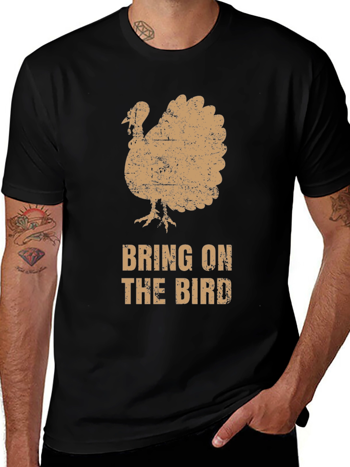 Variant 26 of Bring on the Bird Turkey Thanksgiving T-Shirt