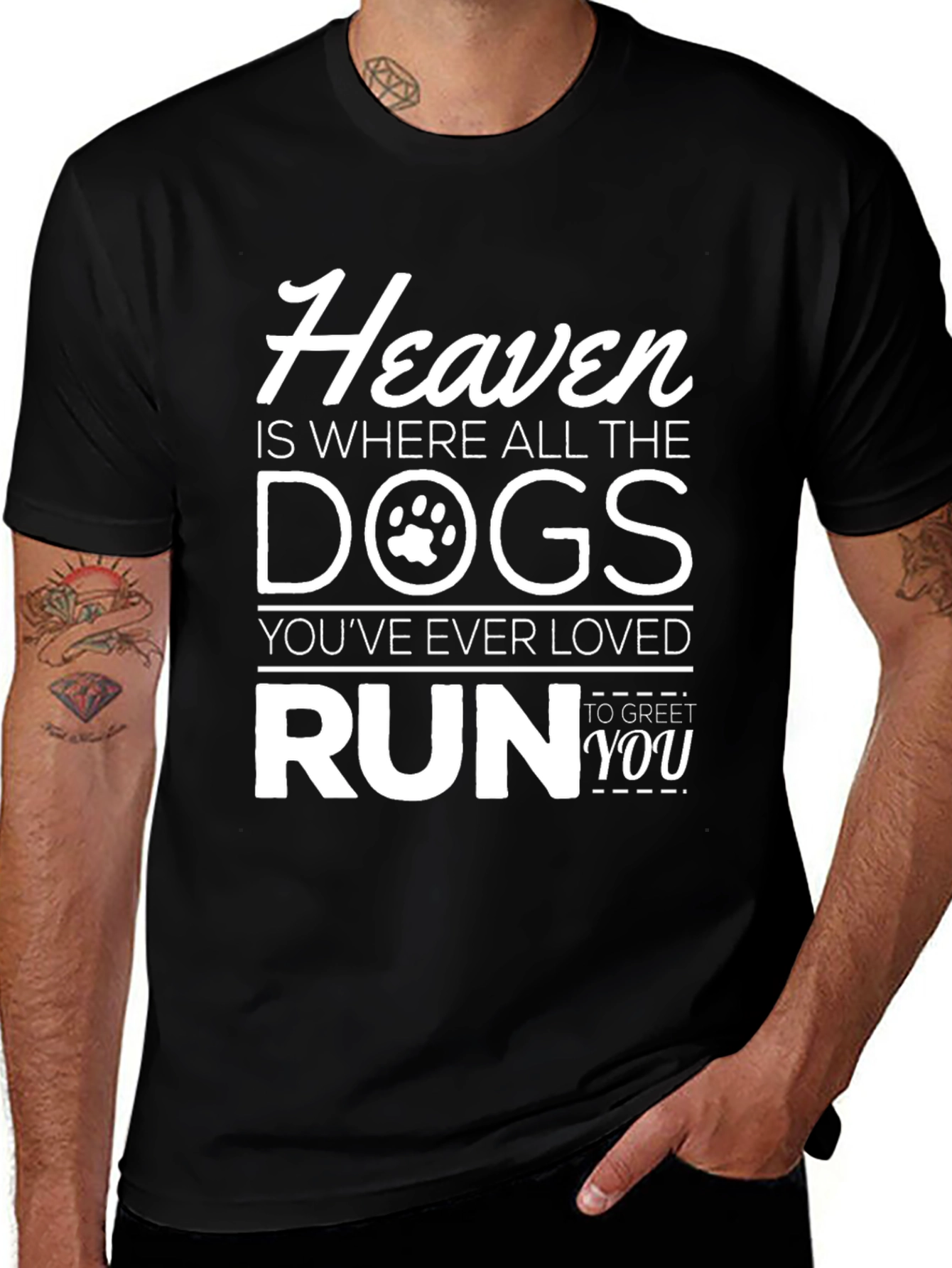 Variant 6 of Heavenly Dogs Graphic Tee