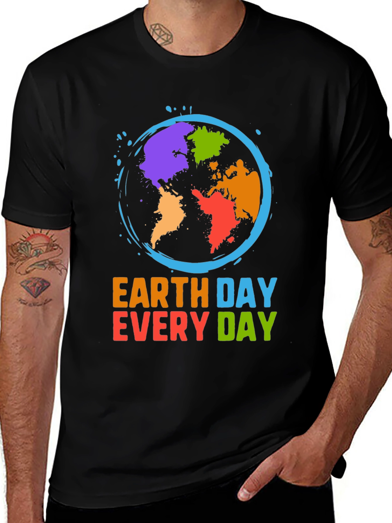 Variant 15 of Earth Day Every Day Graphic Tee