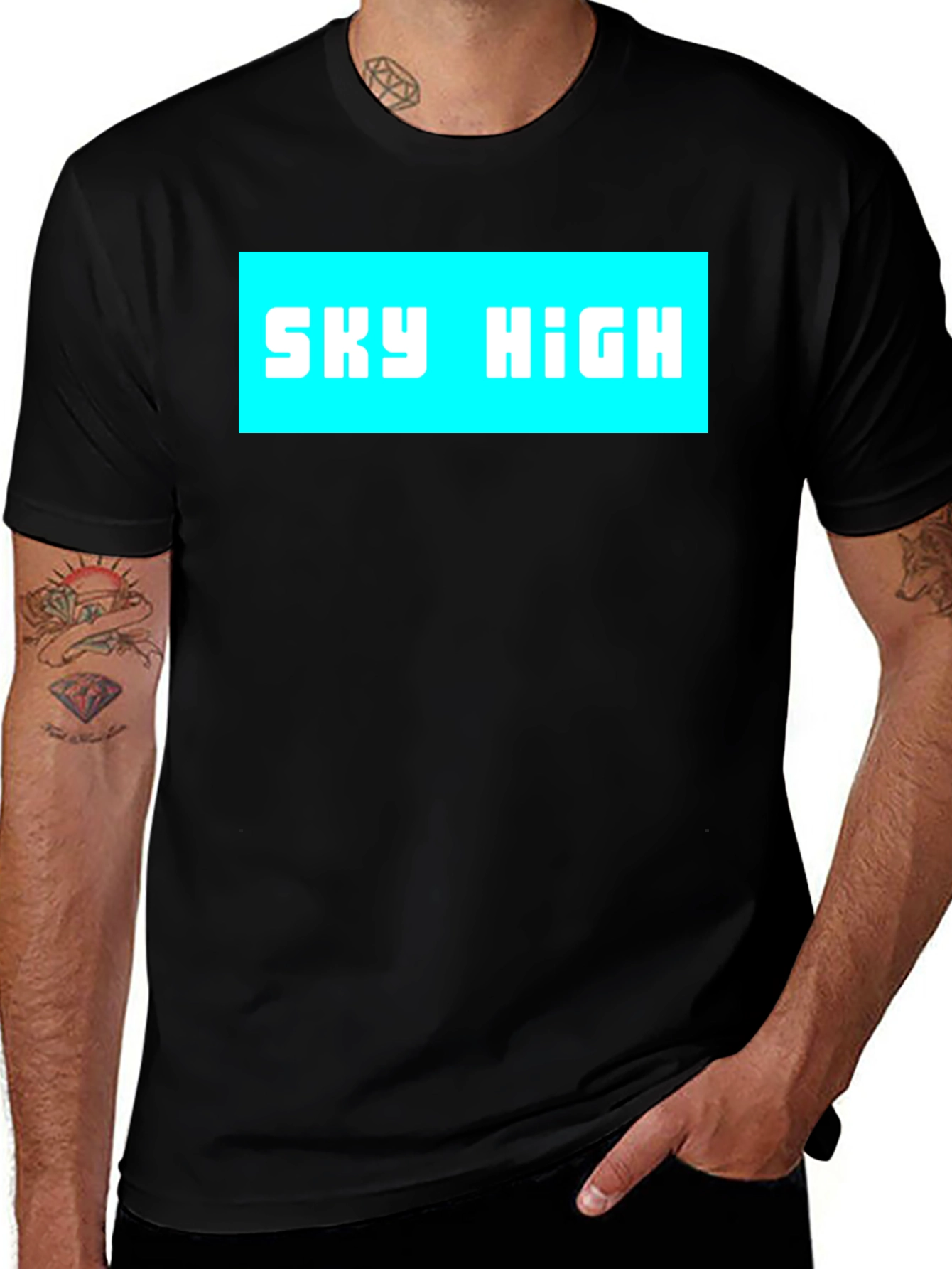 Variant 29 of Sky High Graphic Tee - Bold Statement Shirt