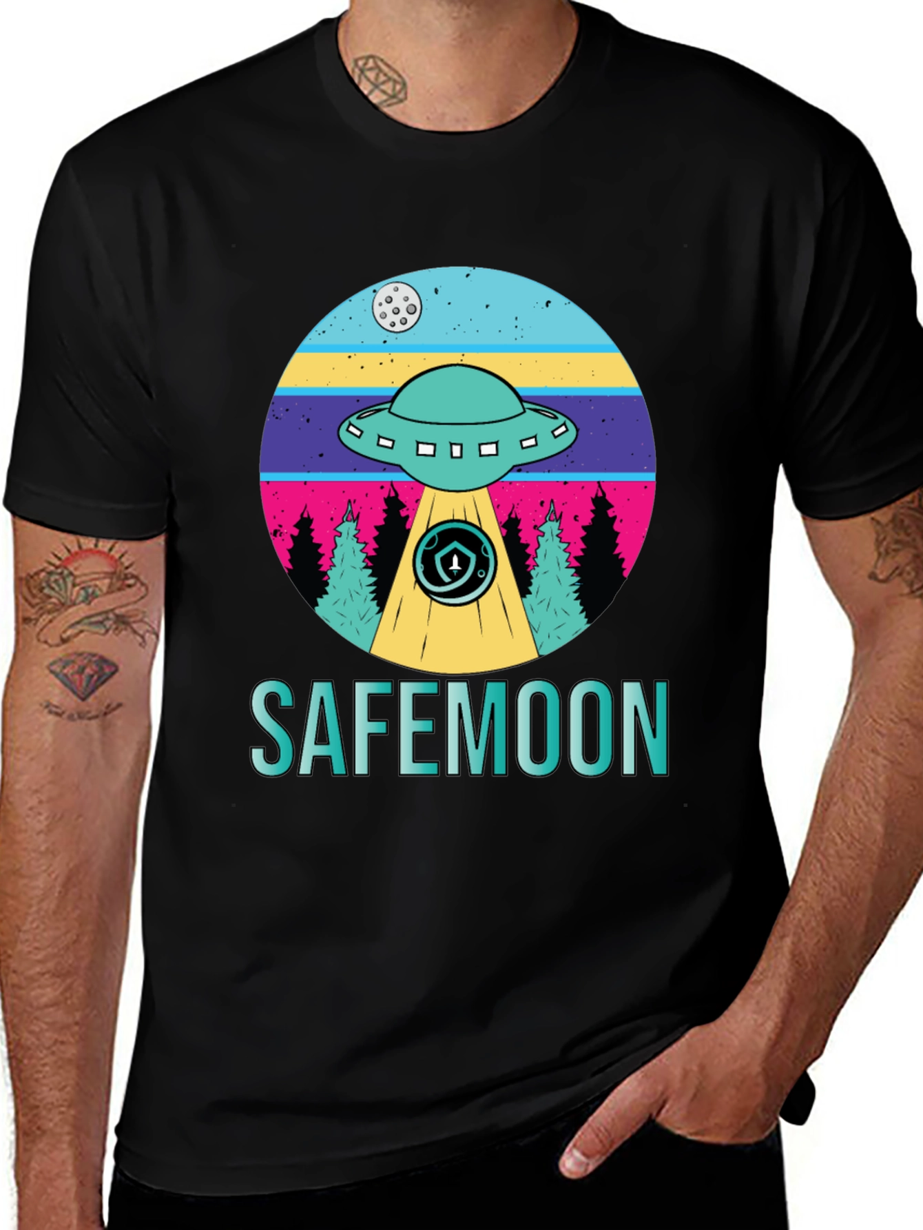 SafeMoon UFO Graphic Tee