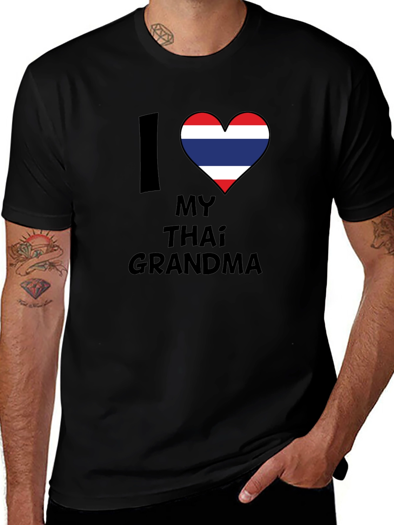 Variant 13 of I Love My Thai Grandma T-Shirt