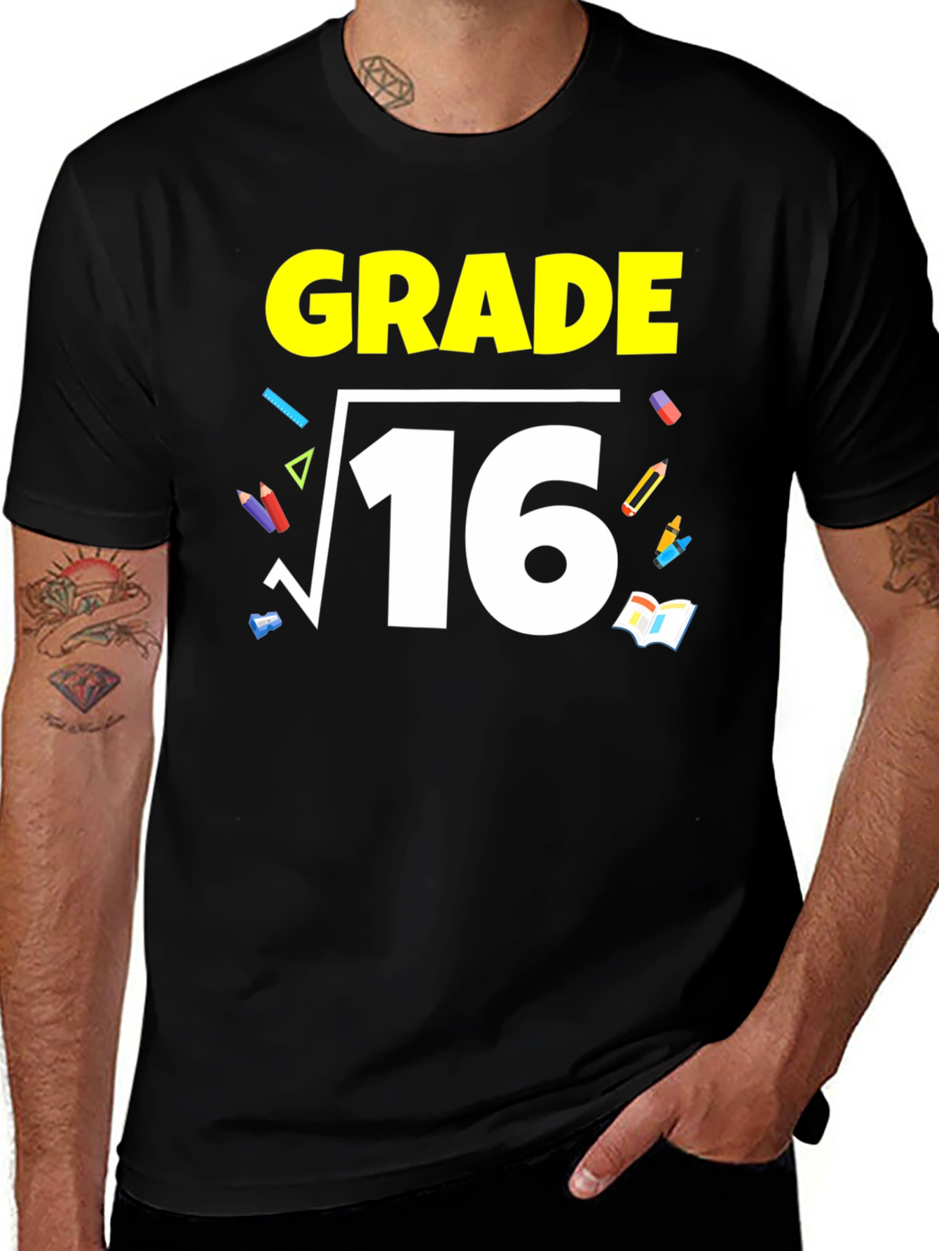 4th Grade T-Shirt - Square Root of 16