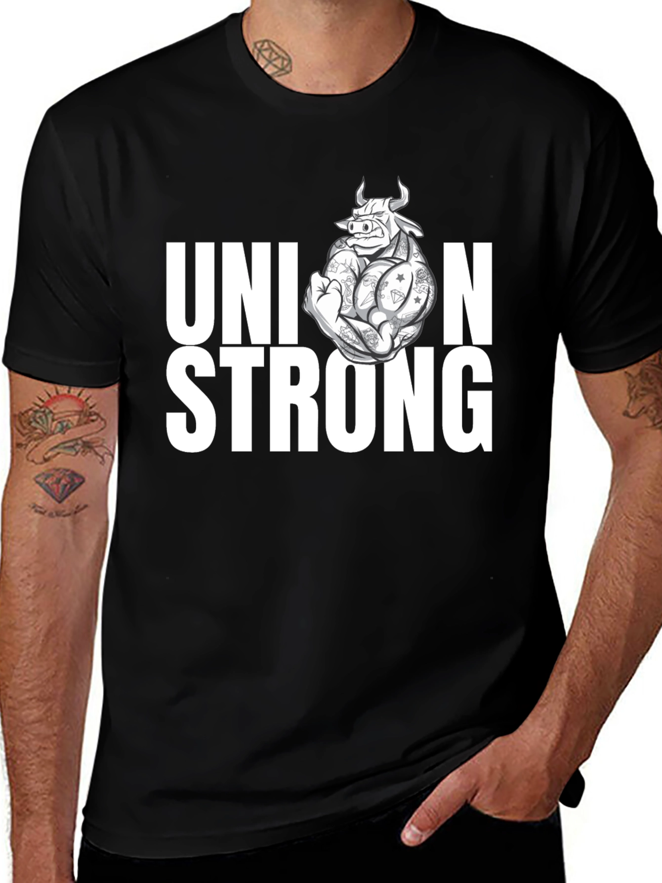 Variant 7 of Union Strong Graphic T-Shirt