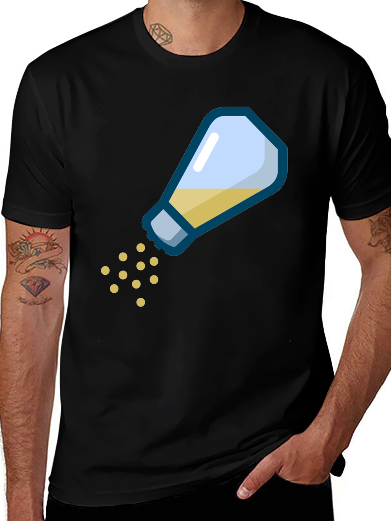 Salt Shaker Graphic Tee - Modern Casual Style