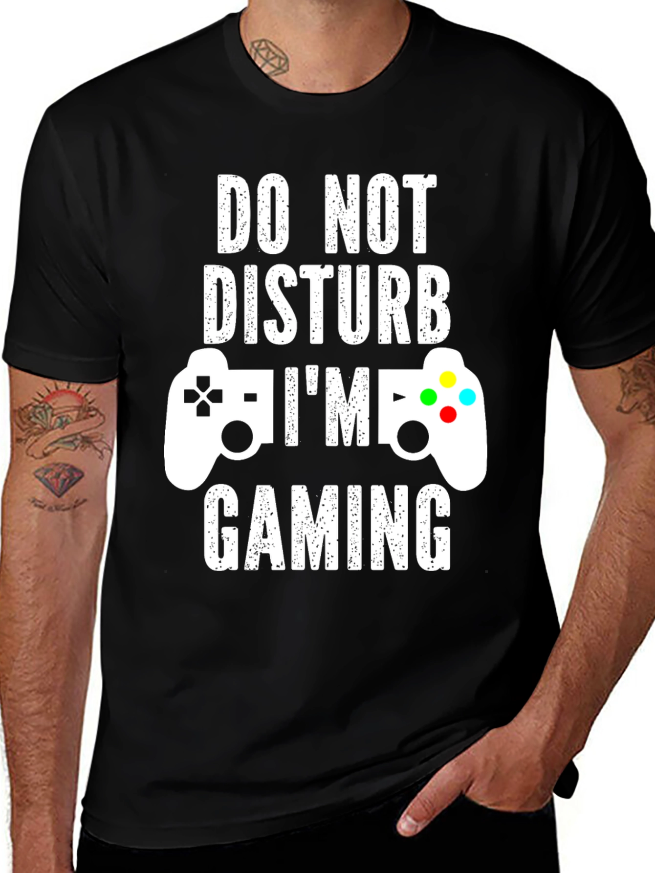 Variant 19 of Do Not Disturb I'm Gaming T-Shirt