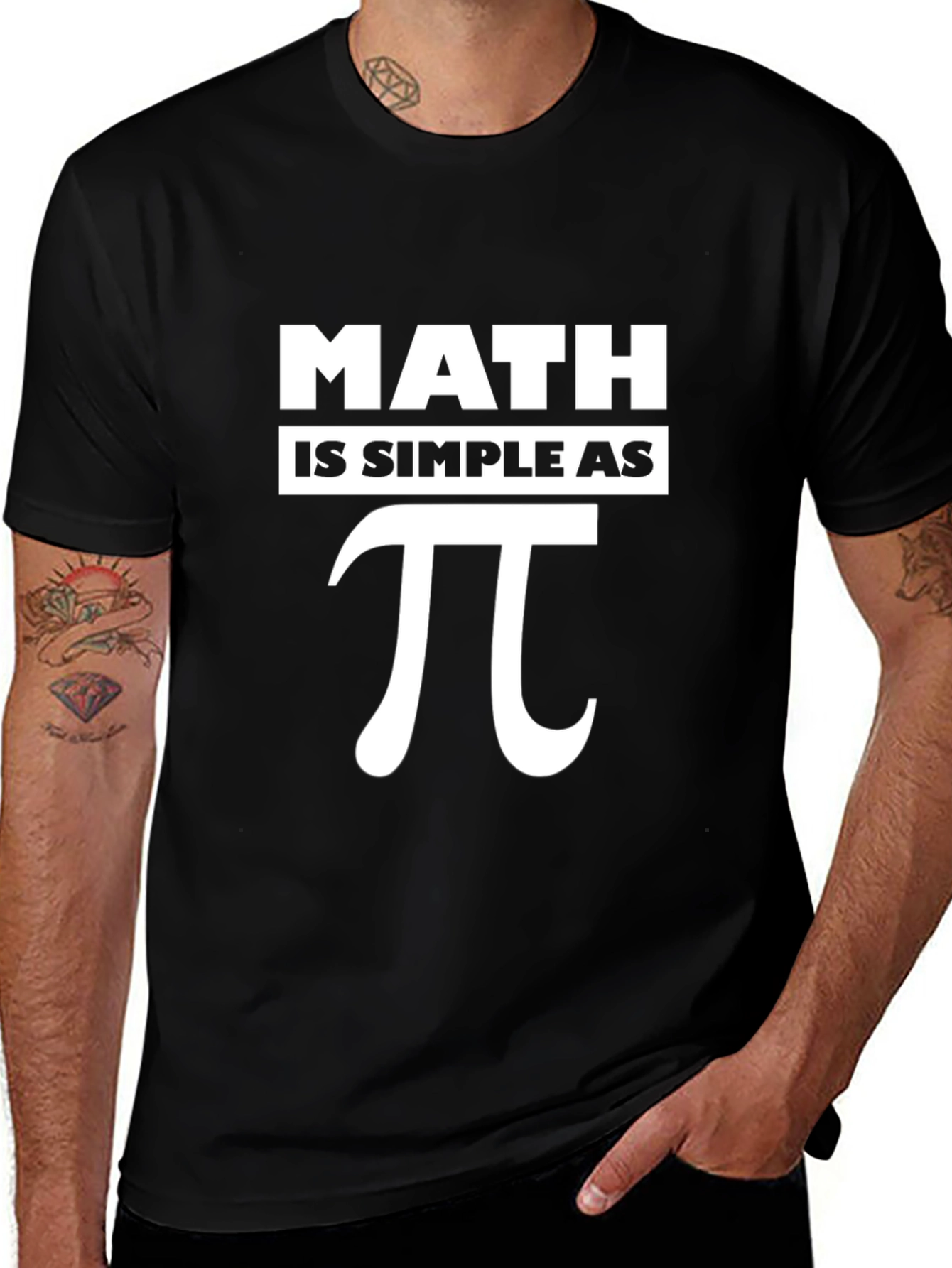 Math is Simple as Pi Funny T-Shirt