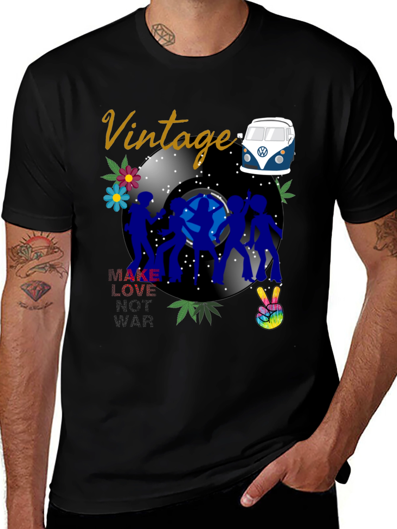 Variant 26 of Vintage Peace T-Shirt