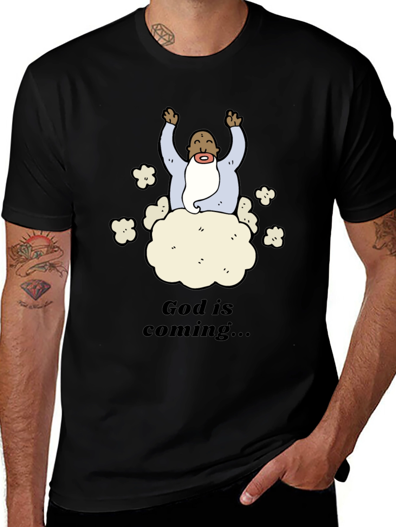Variant 23 of God is Coming Graphic Tee