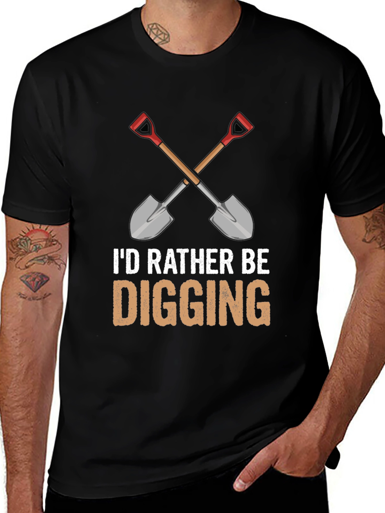 I'd Rather Be Digging T-Shirt