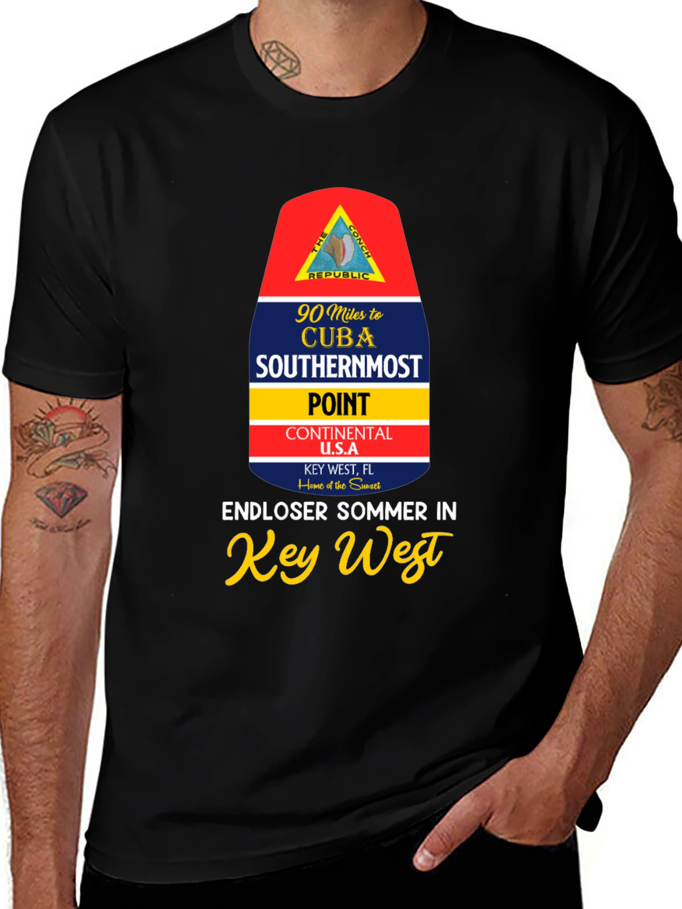 Key West Southernmost Point T-Shirt