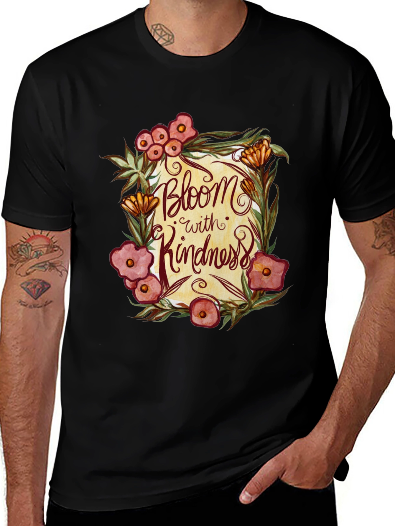 Variant 25 of Bloom With Kindness Graphic T-Shirt