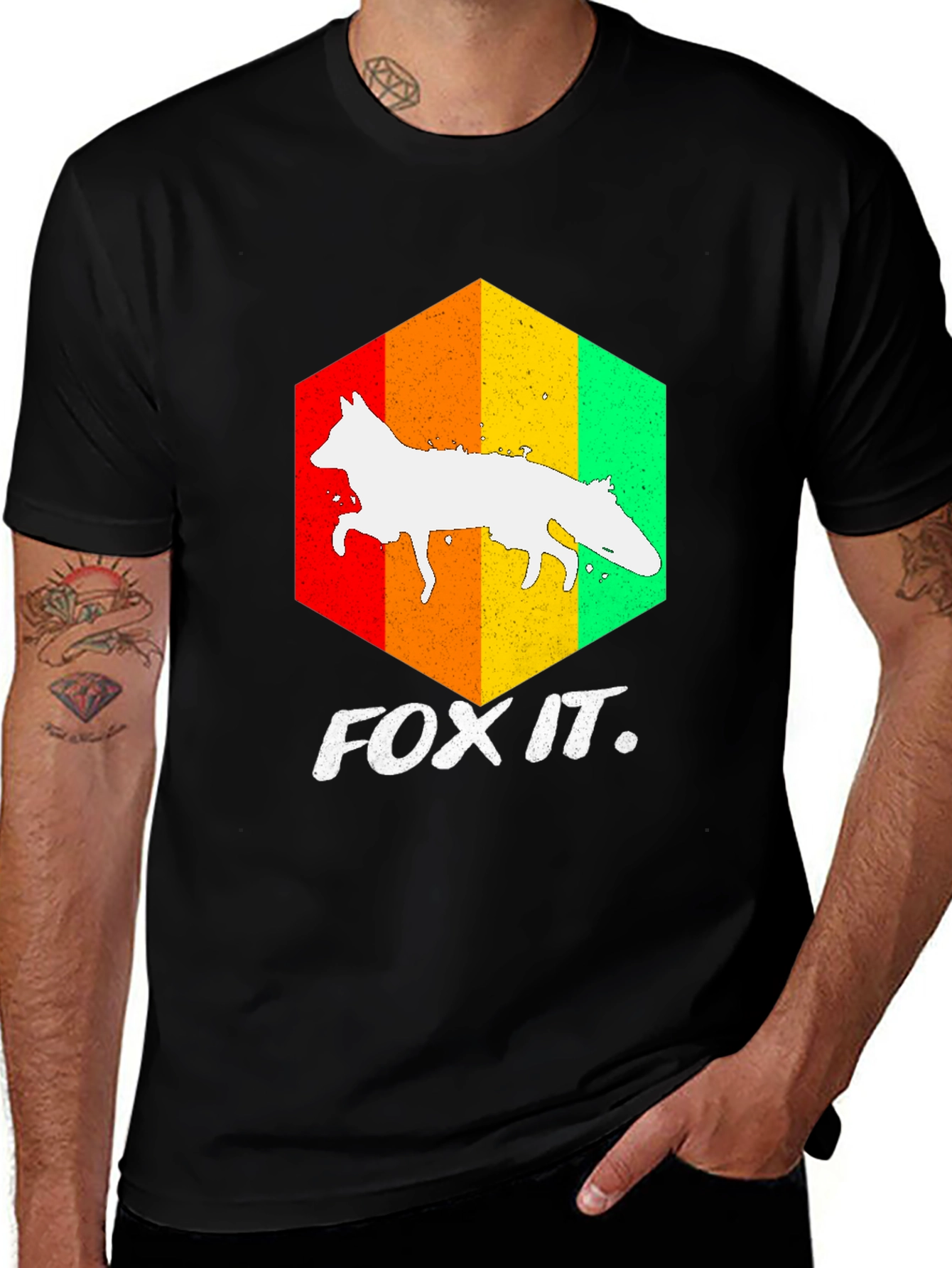 Retro Fox It T-Shirt - Stylish Graphic Tee