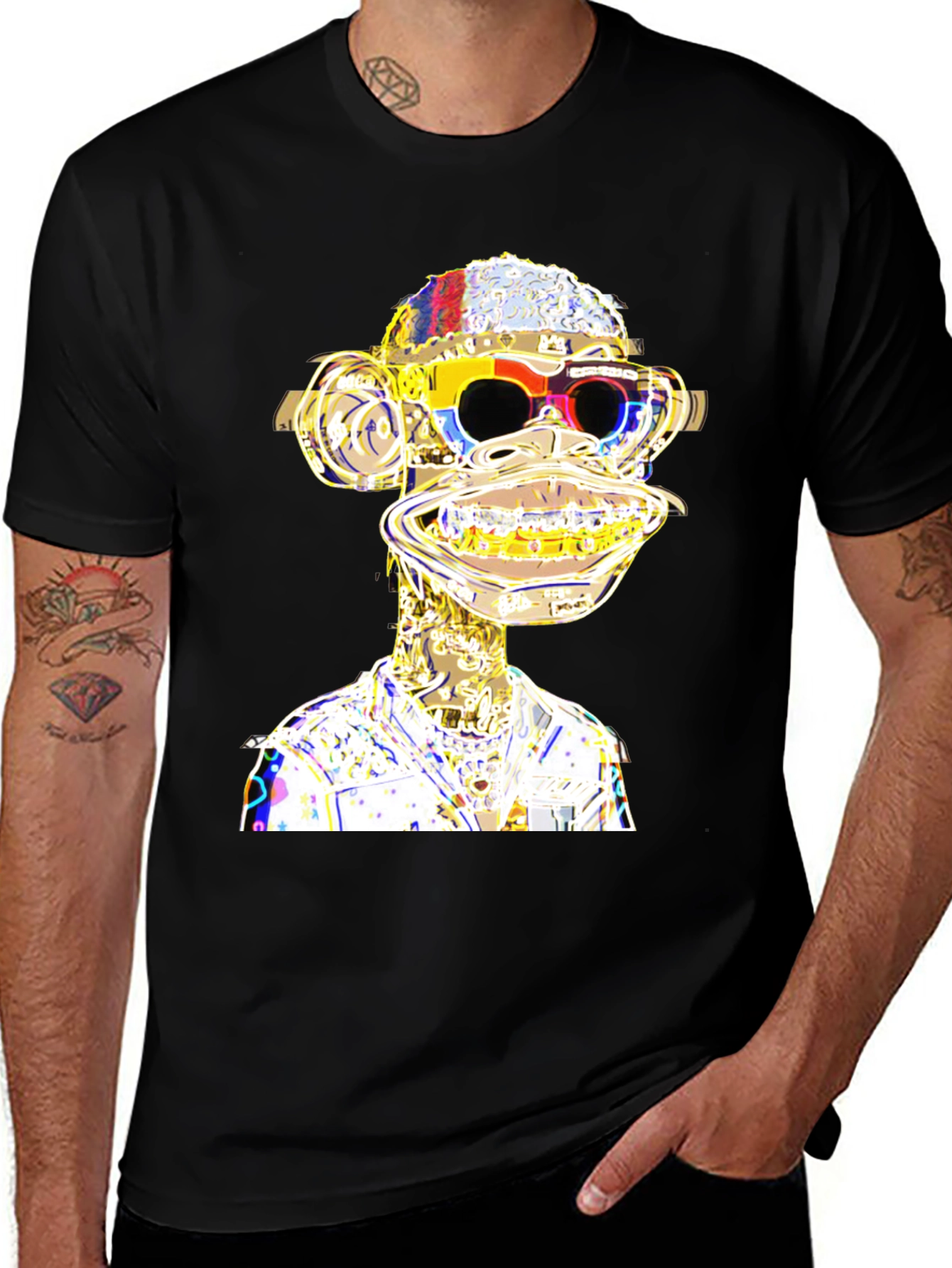 Variant 16 of Bored Ape Glitch T-Shirt