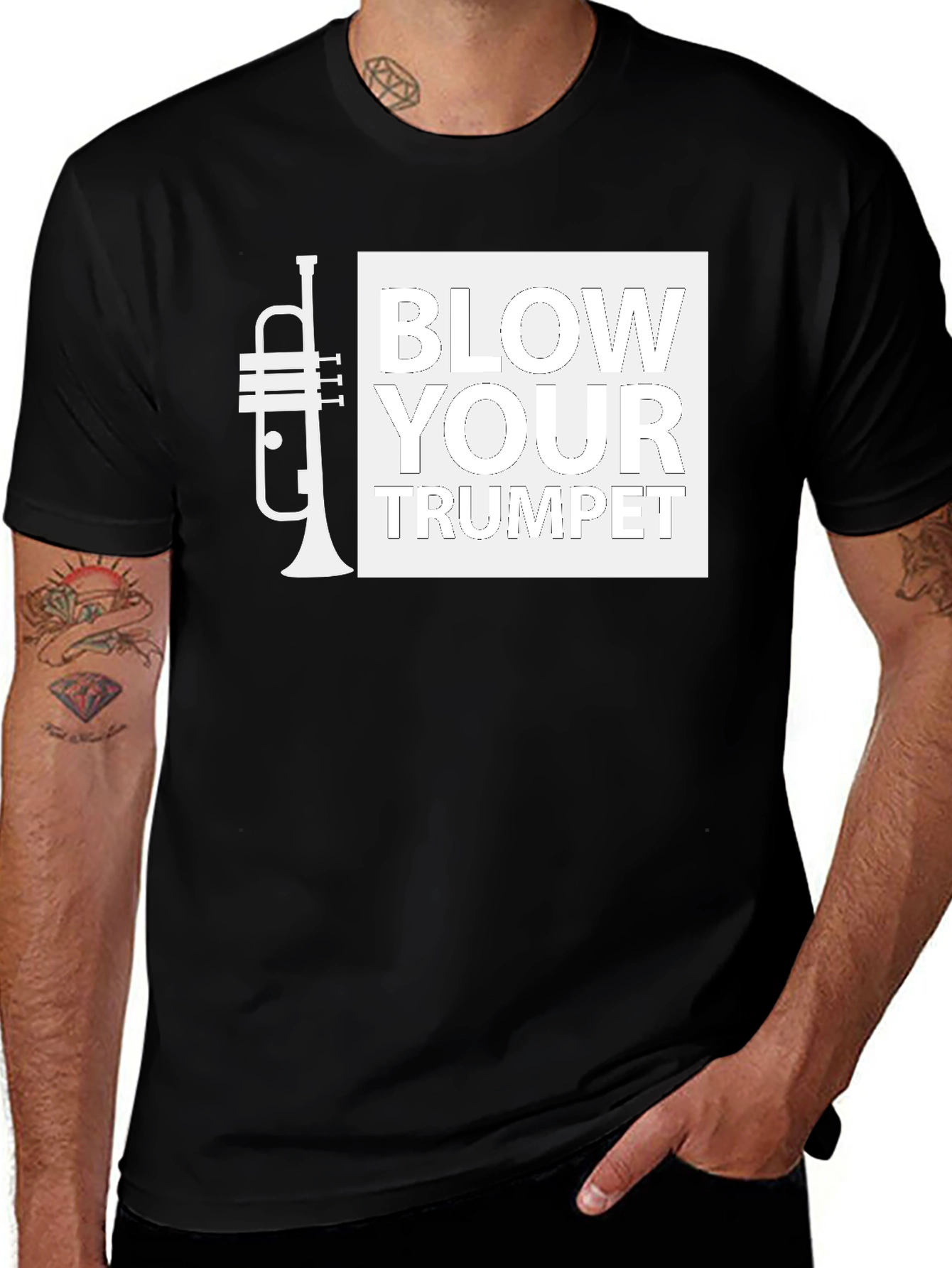 Variant 7 of Blow Your Trumpet Graphic T-Shirt
