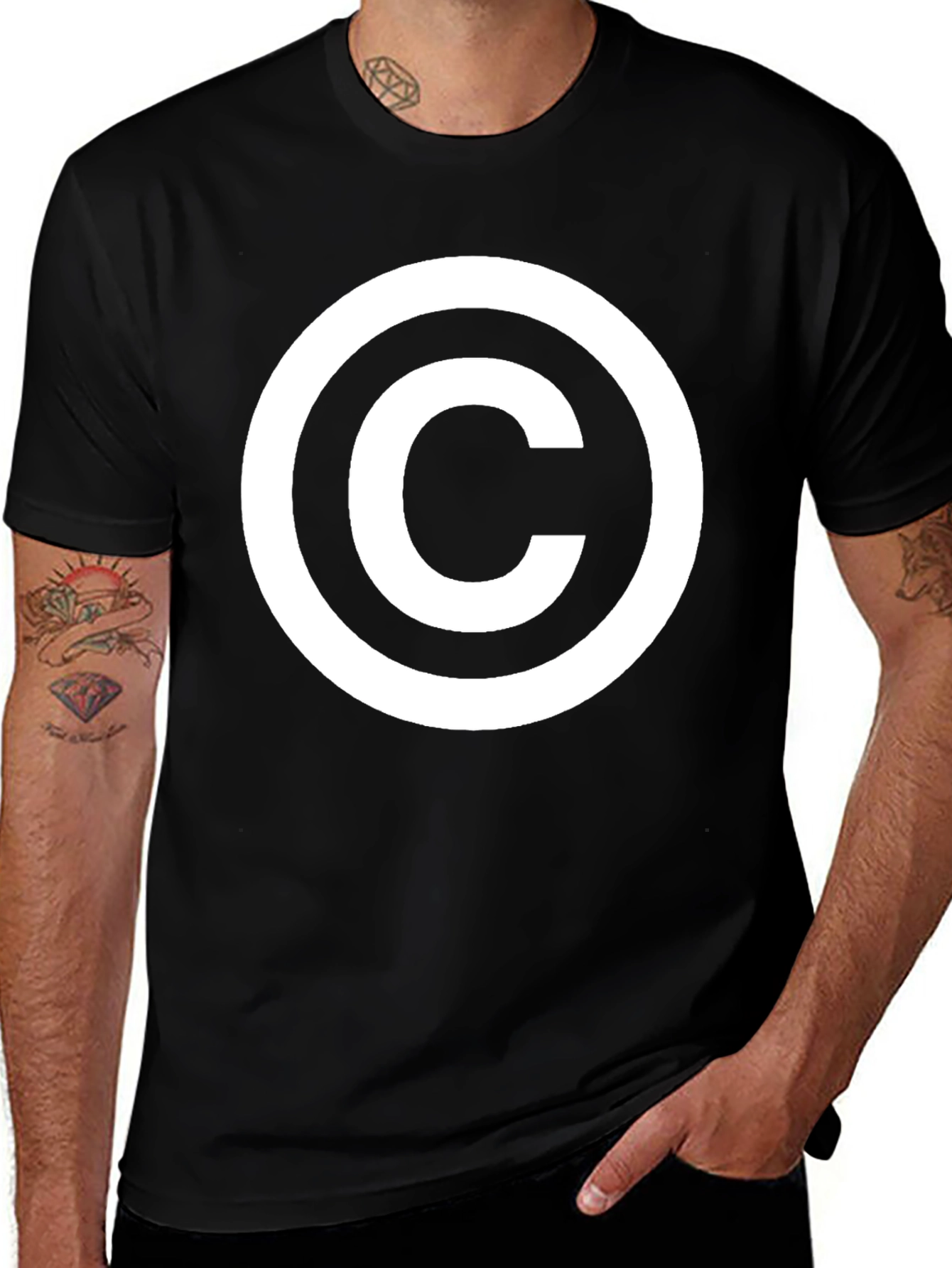 Variant 10 of Copyright Symbol T-Shirt