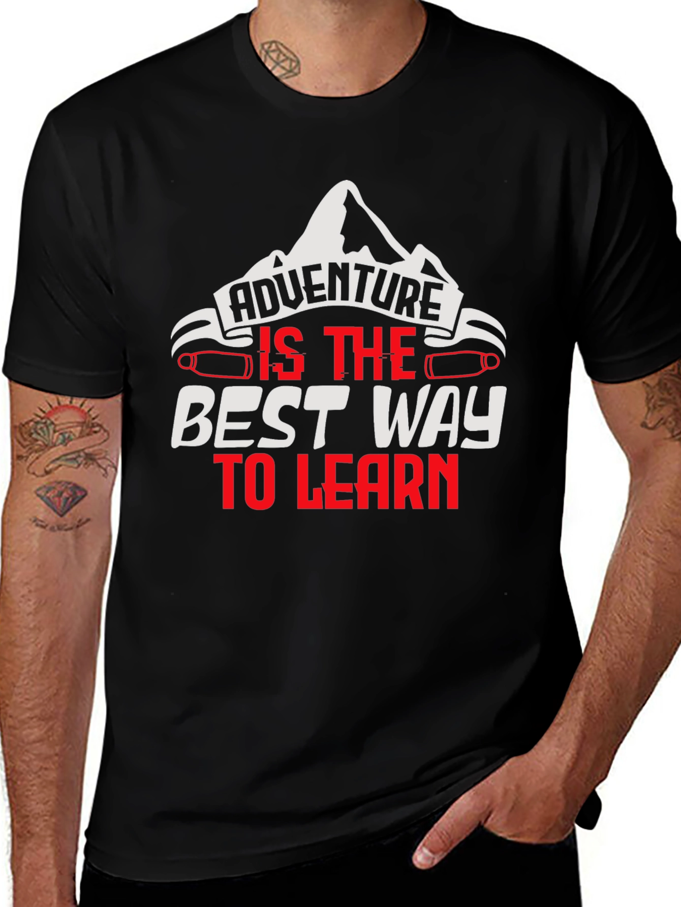 Variant 15 of Adventure is the Best Way to Learn Graphic Tee
