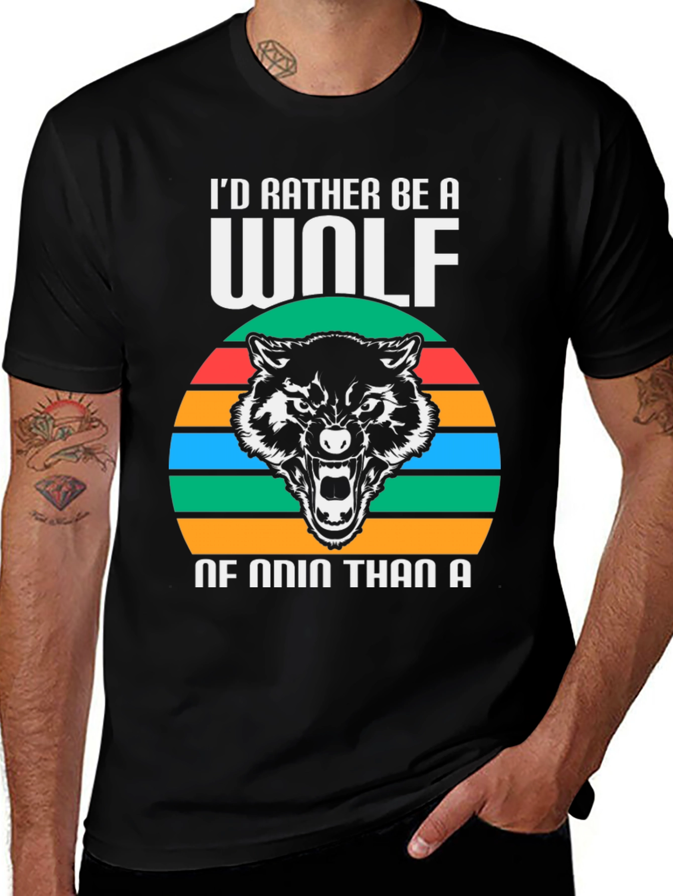 Variant 6 of Wolf of Odin Graphic Tee