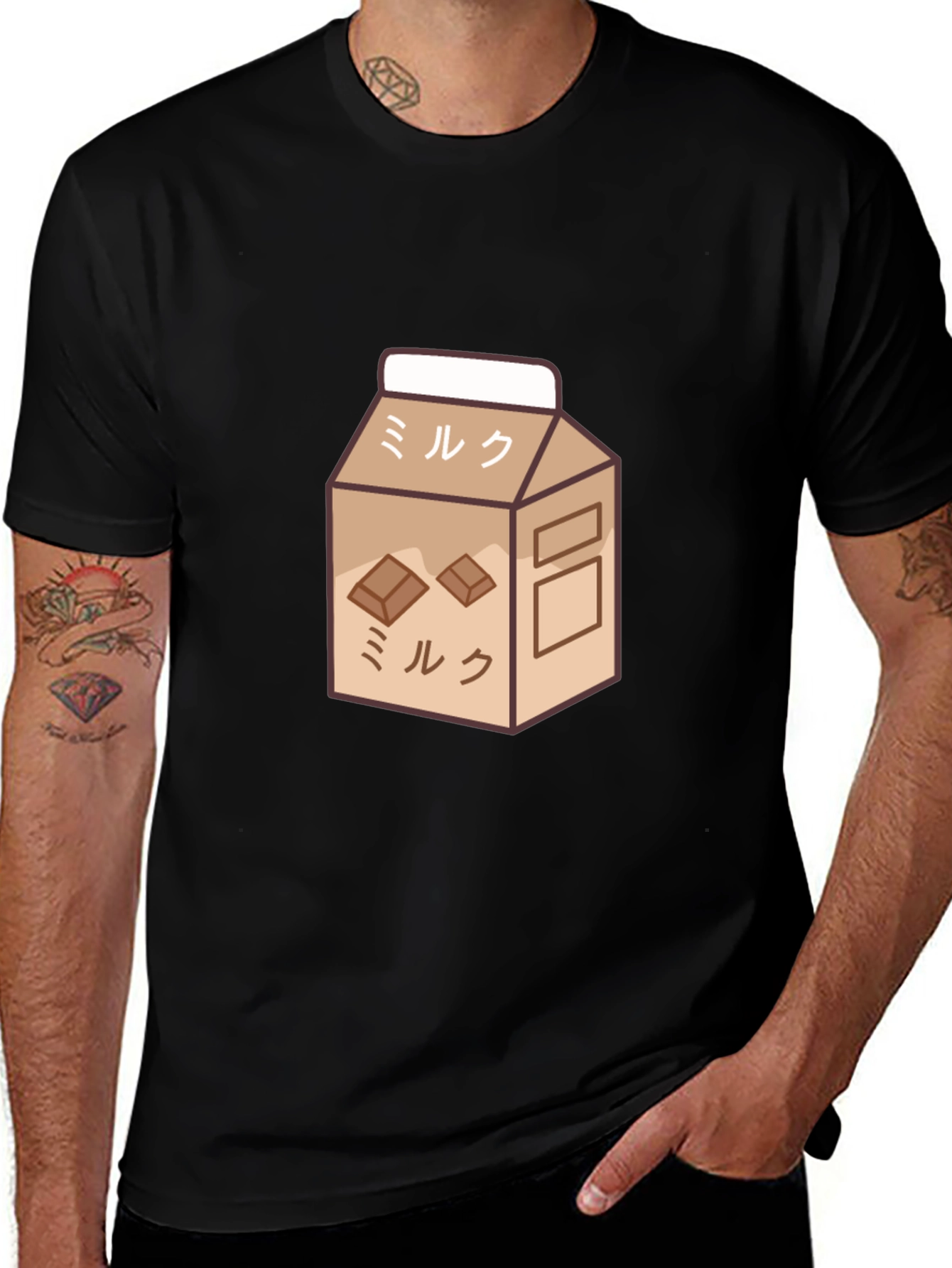 Chocolate Milk Carton Graphic Tee - Unisex