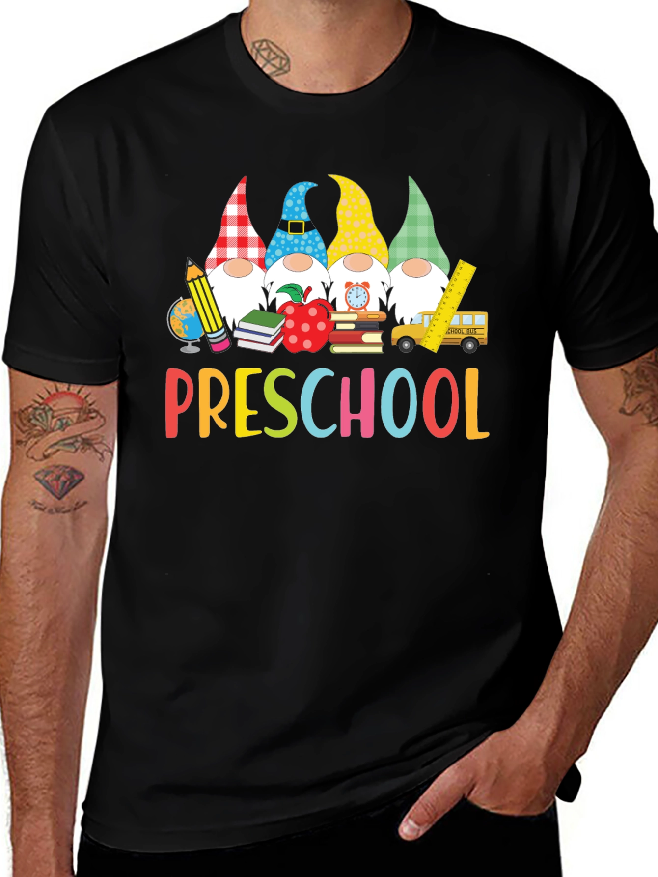 Preschool Teacher Gnomes T-Shirt Back to School