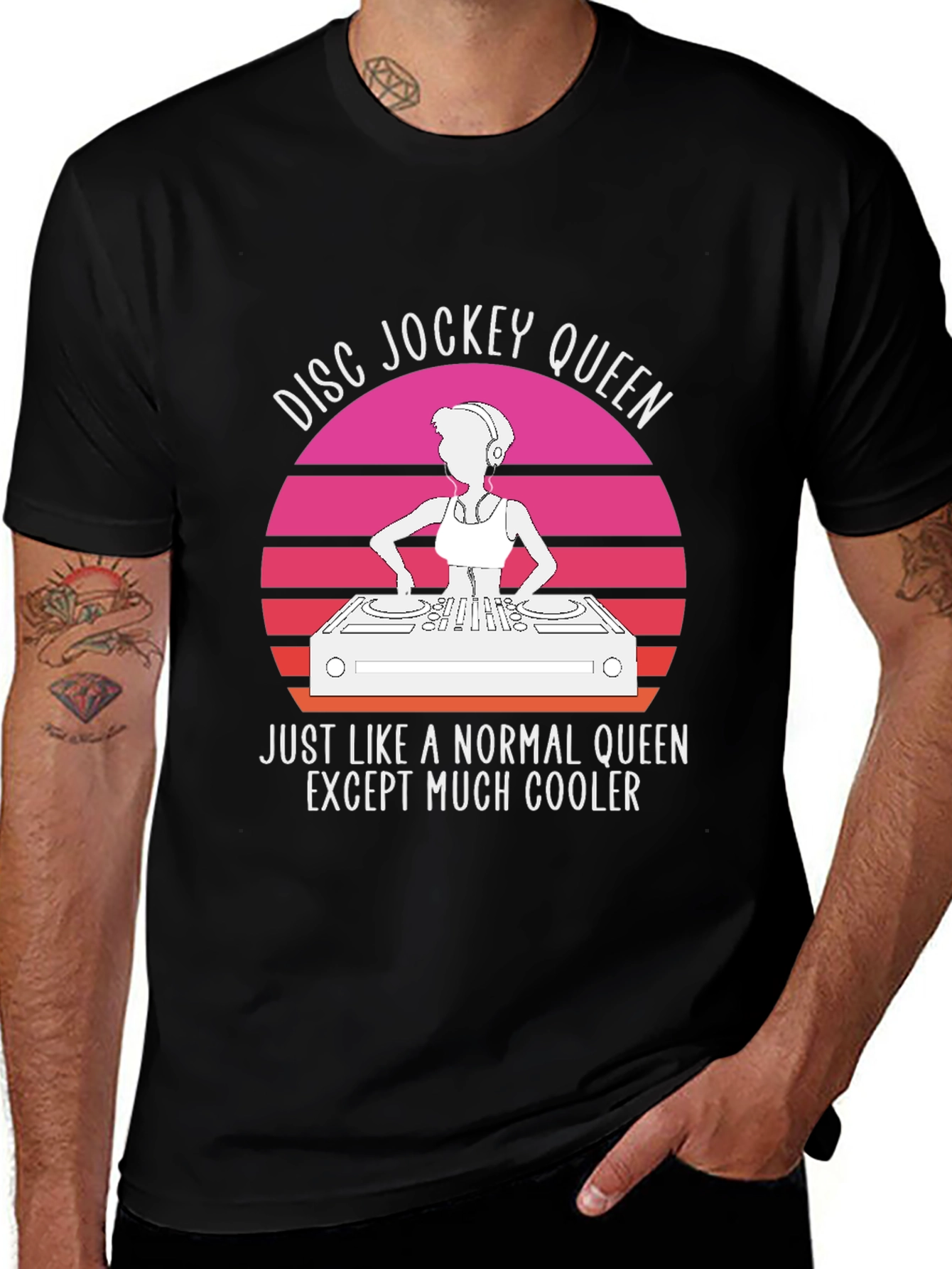 Variant 4 of Disc Jockey Queen Graphic T-Shirt