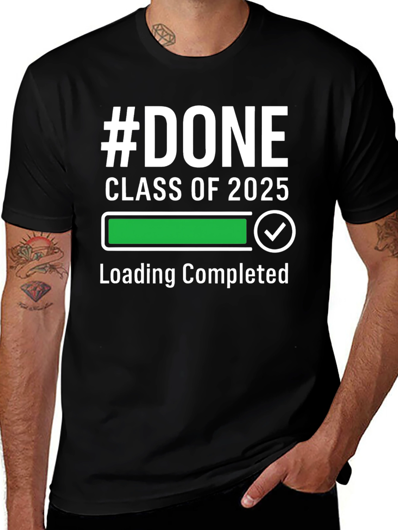 Variant 6 of #DONE Class of 2025 Graduation T-Shirt