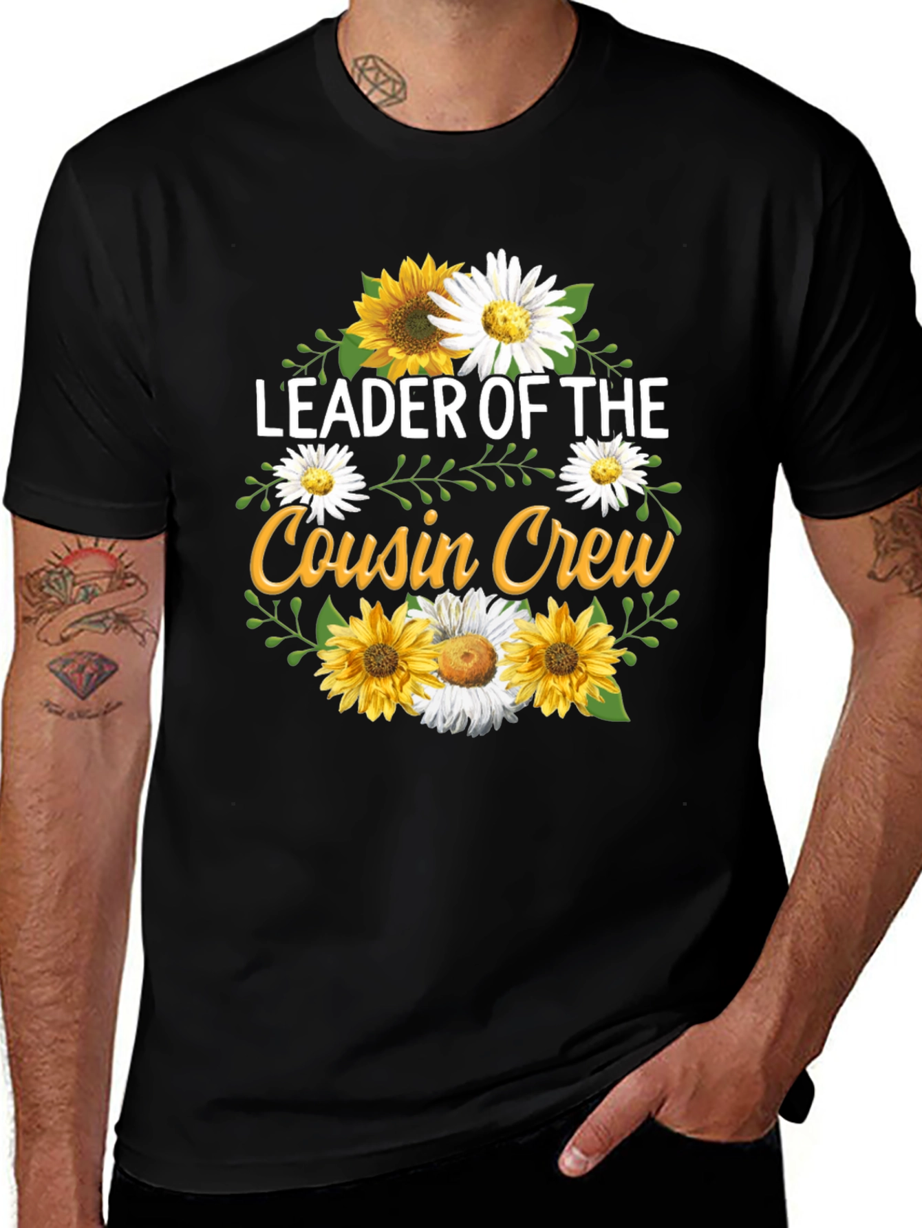 Variant 6 of Leader of the Cousin Crew Graphic T-Shirt