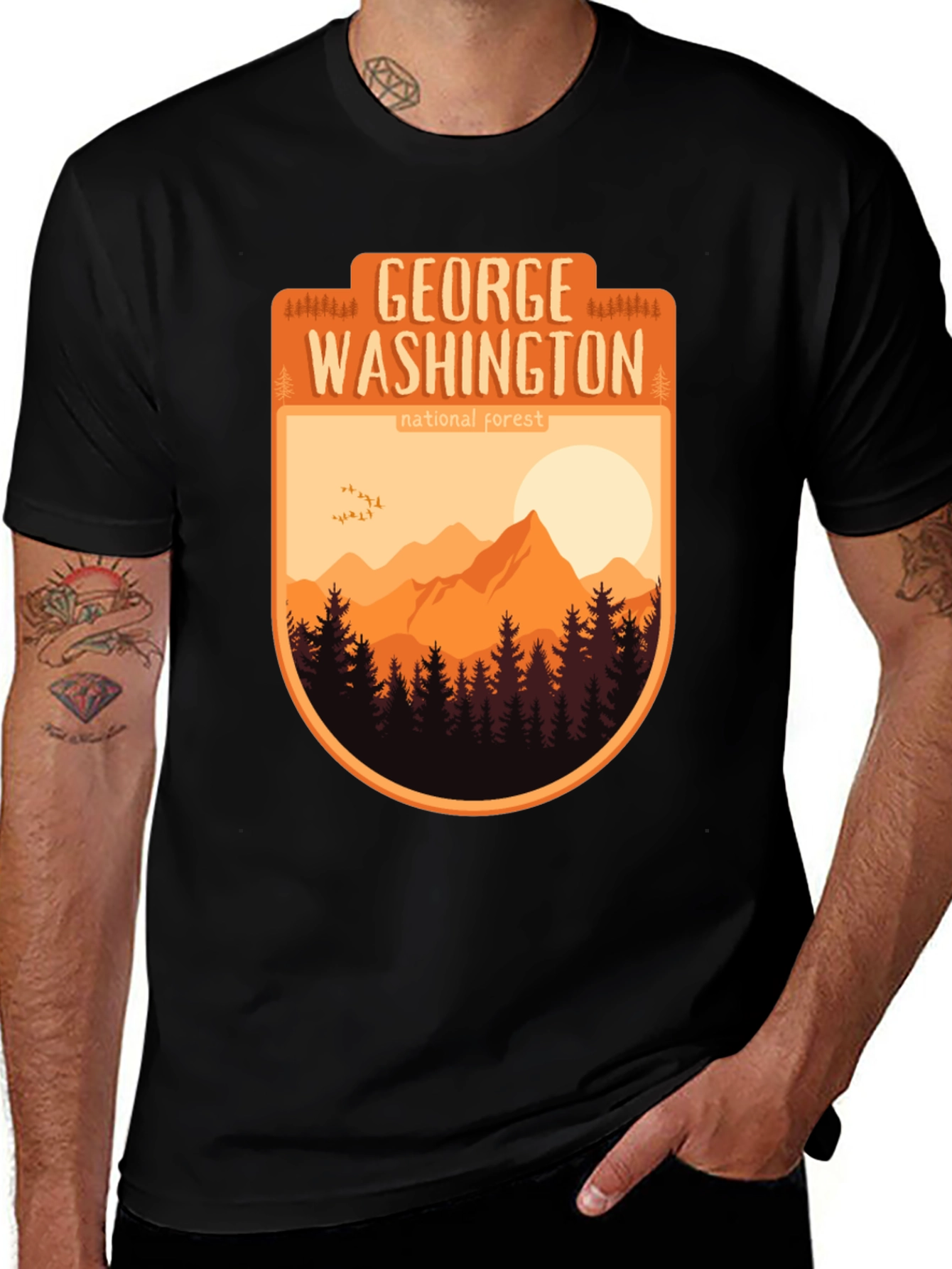 Variant 17 of George Washington National Forest T-Shirt