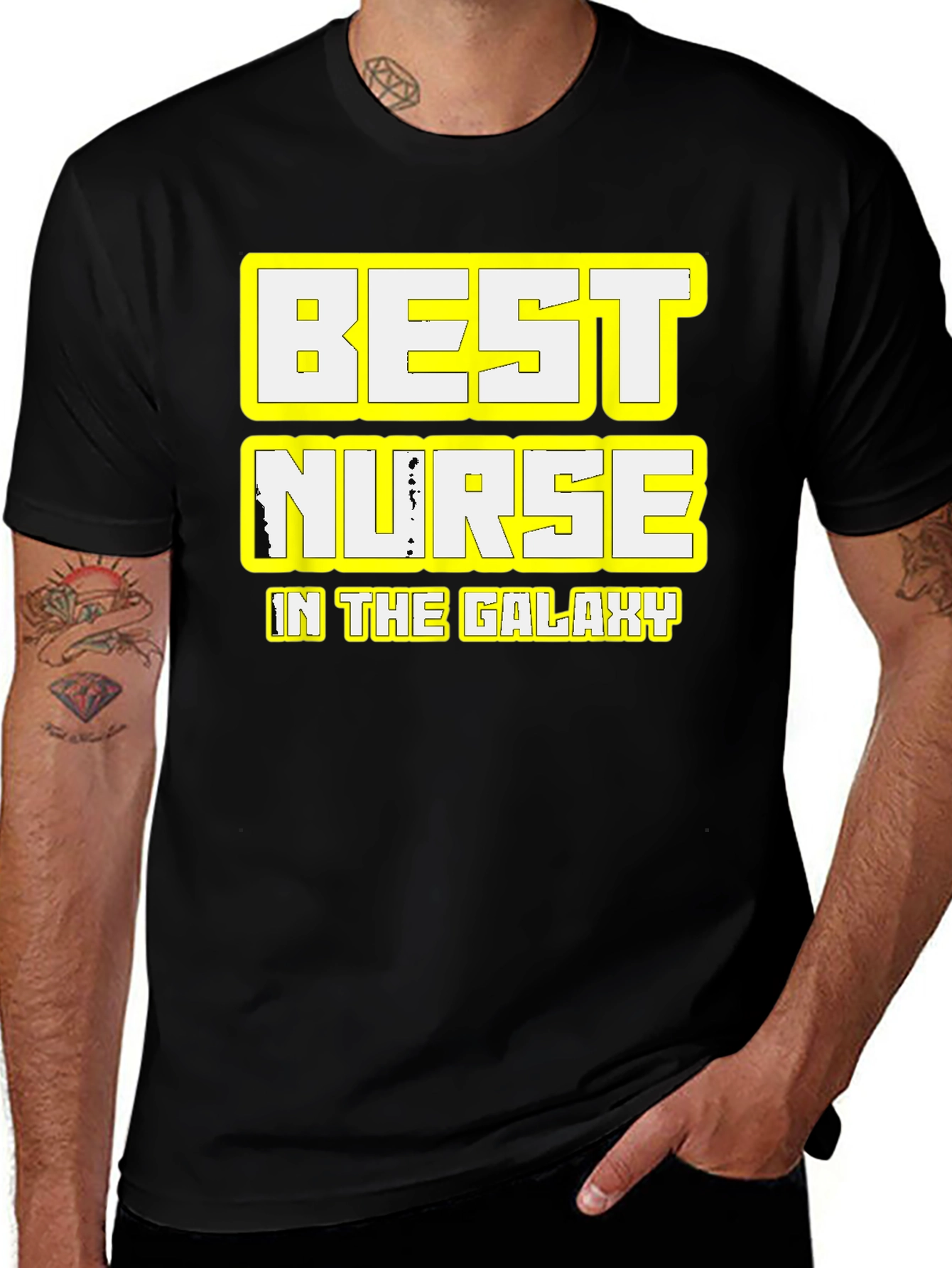 Variant 30 of Best Nurse in the Galaxy T-Shirt