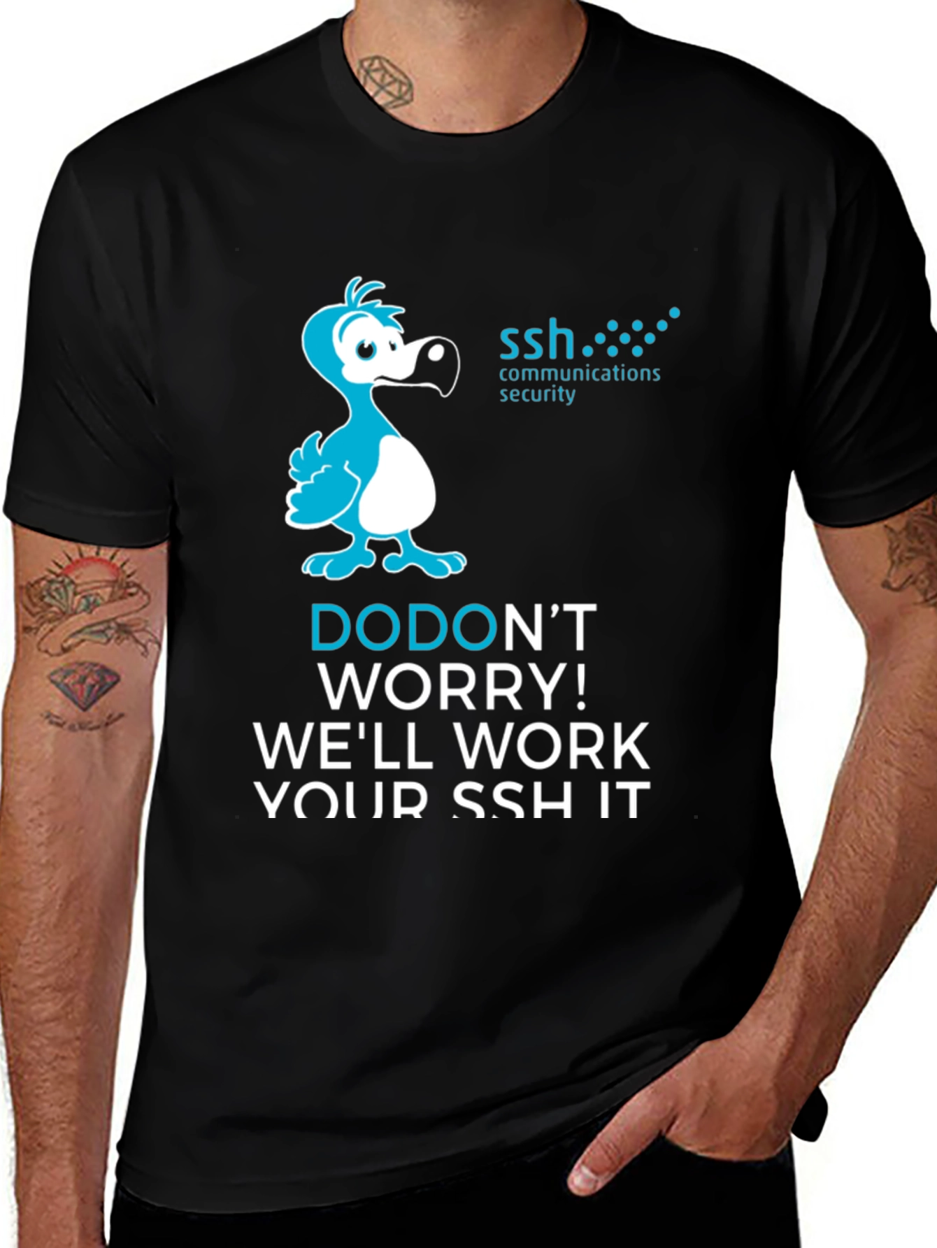 Variant 9 of Dodon't Worry SSH T-Shirt