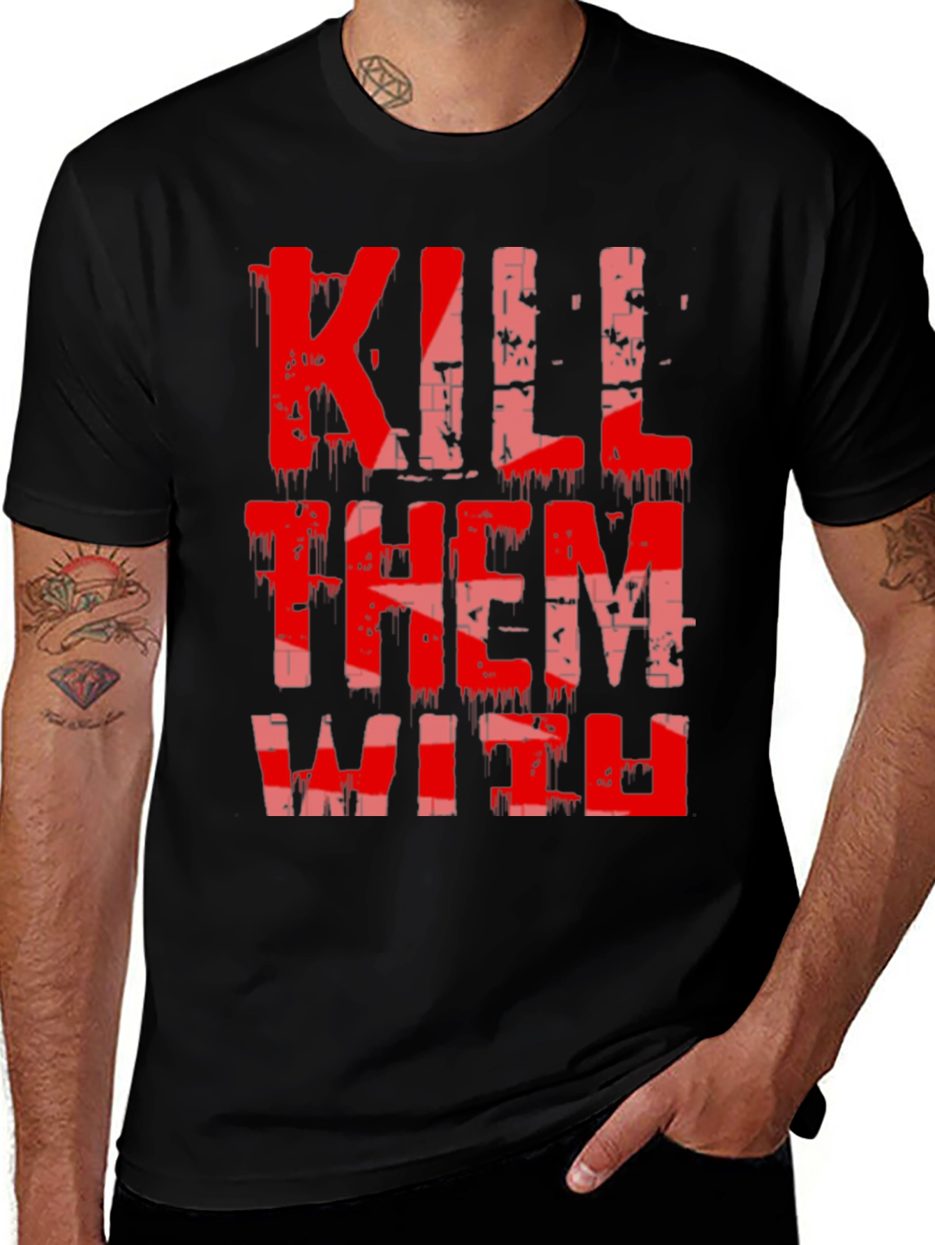 Variant 20 of Kill Them With Kindness Graphic Tee