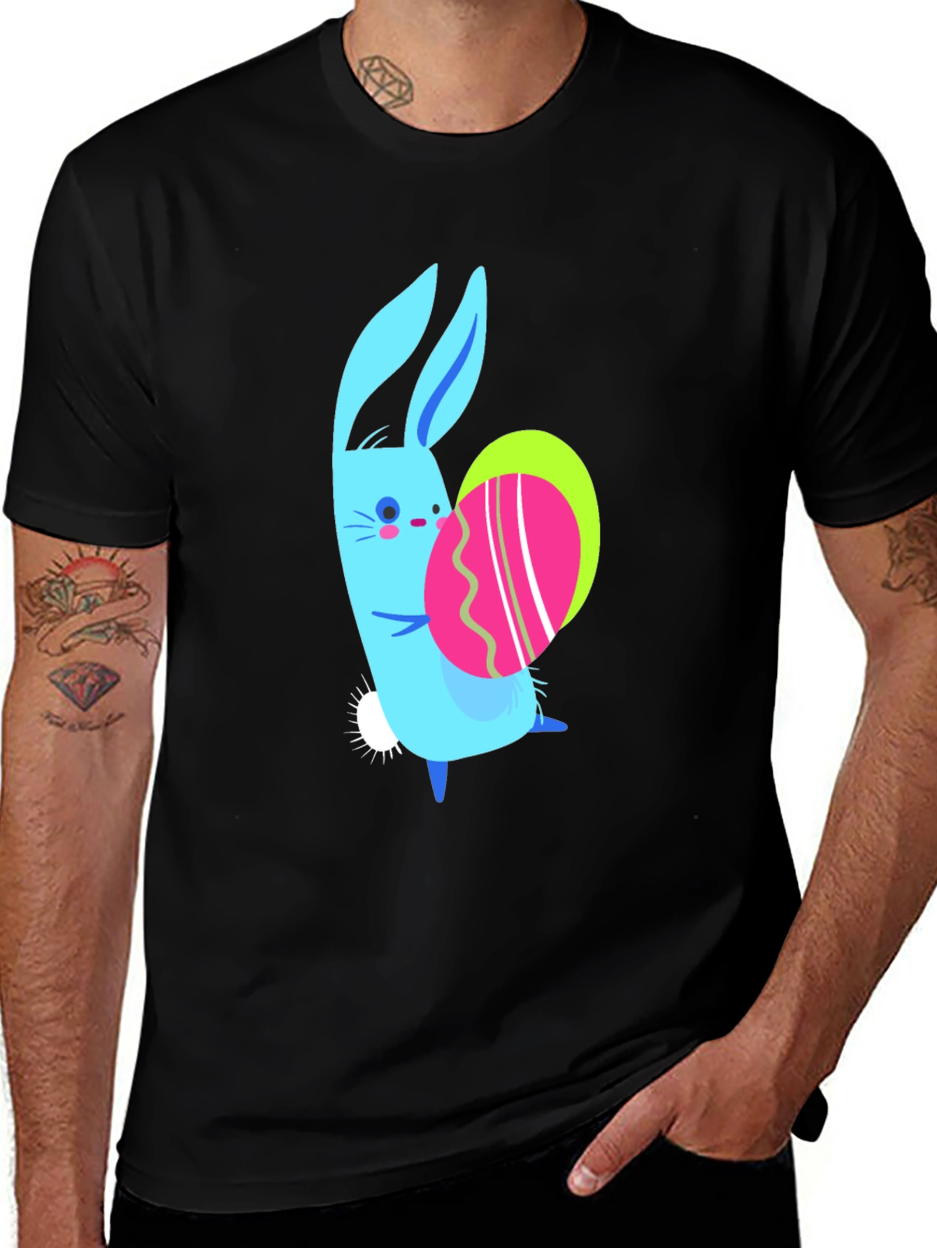Variant 19 of Easter Bunny T-Shirt - Cute Holiday Style