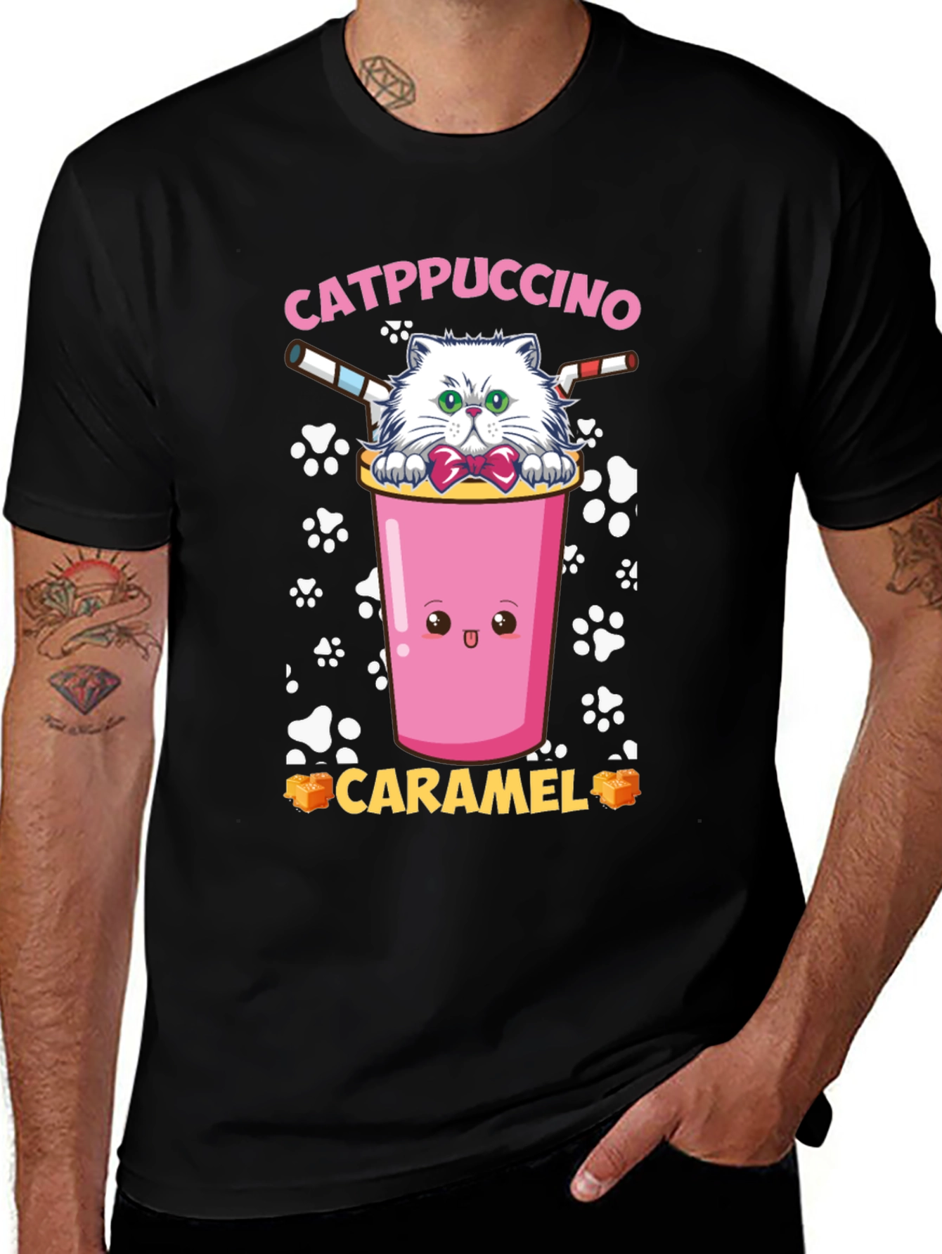 Variant 7 of Catppuccino Caramel T-Shirt