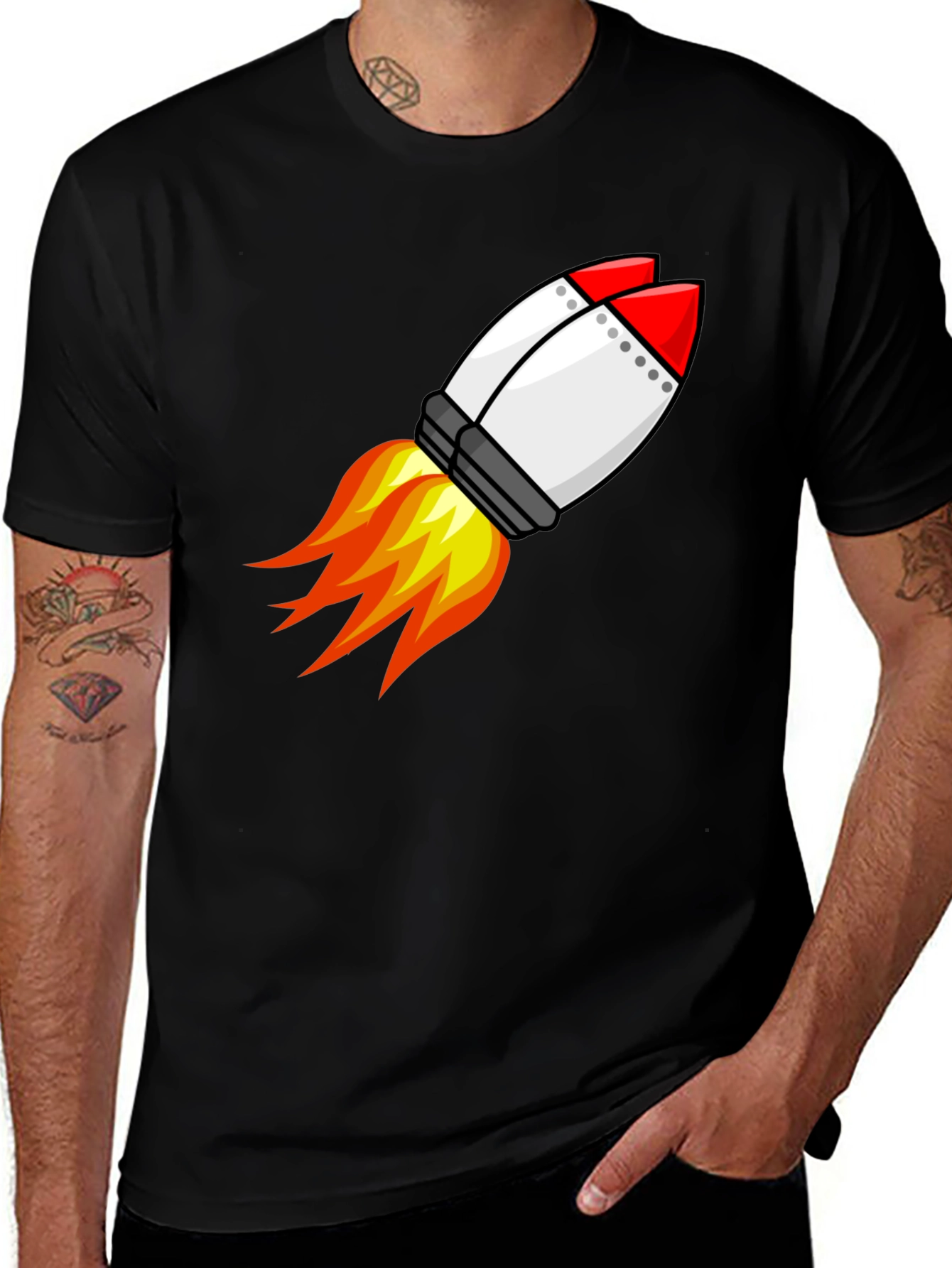 Variant 16 of Rocket T-Shirt - Blast Off in Style!