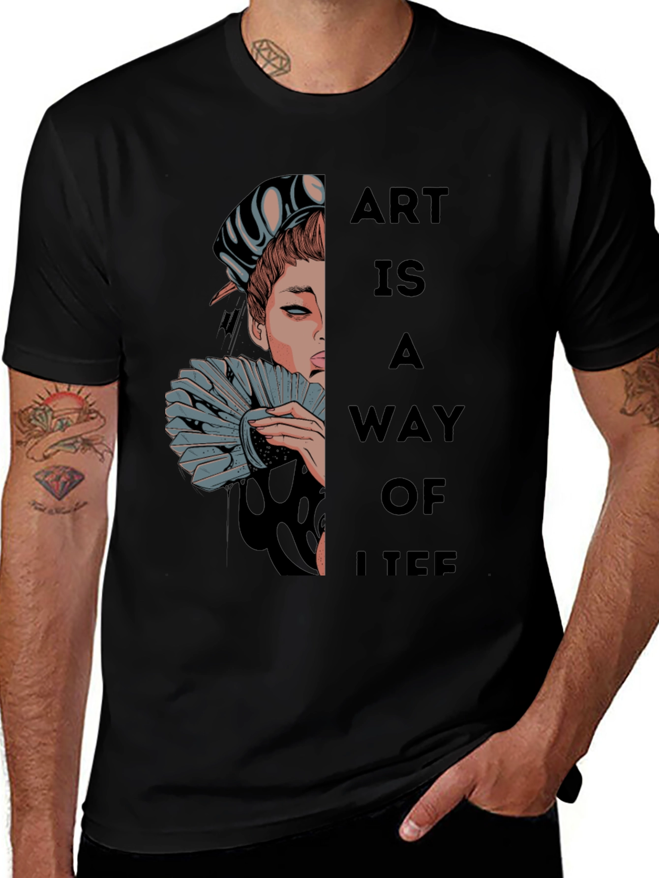 Variant 20 of Art Is A Way Of Life Graphic Tee