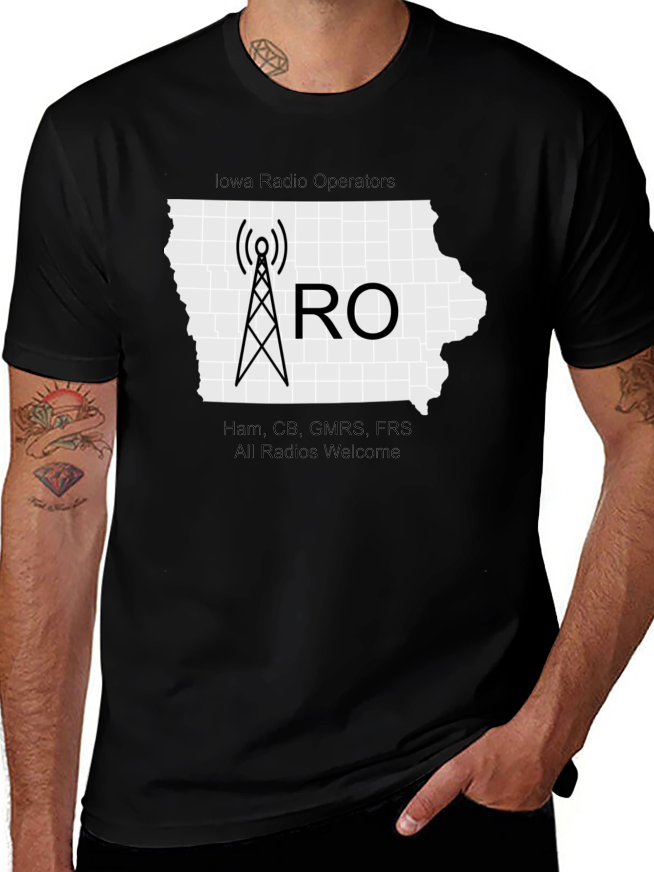 Iowa Radio Operator T-Shirt
