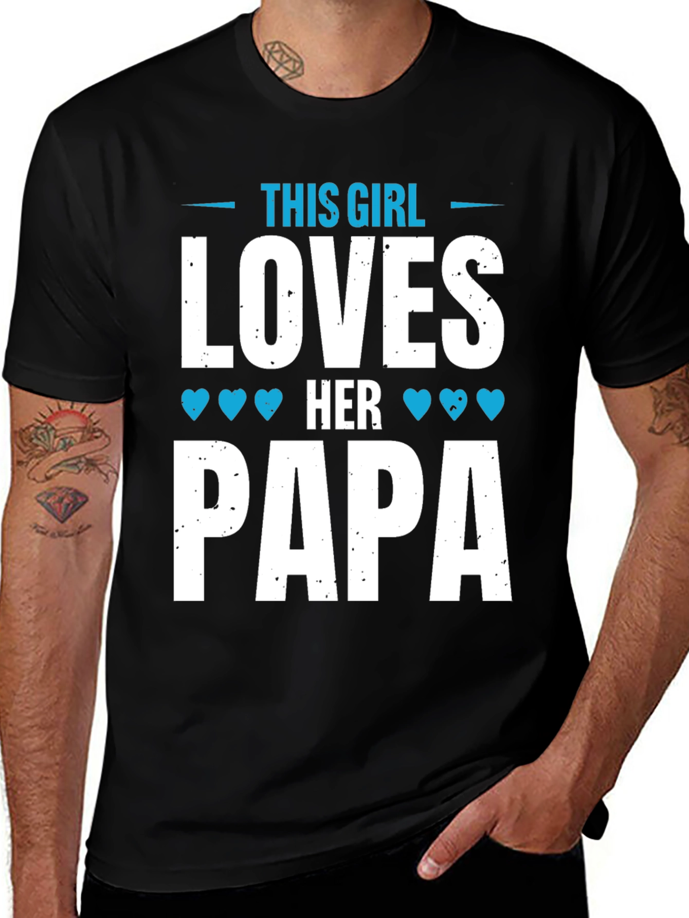 This Girl Loves Her Papa T-Shirt