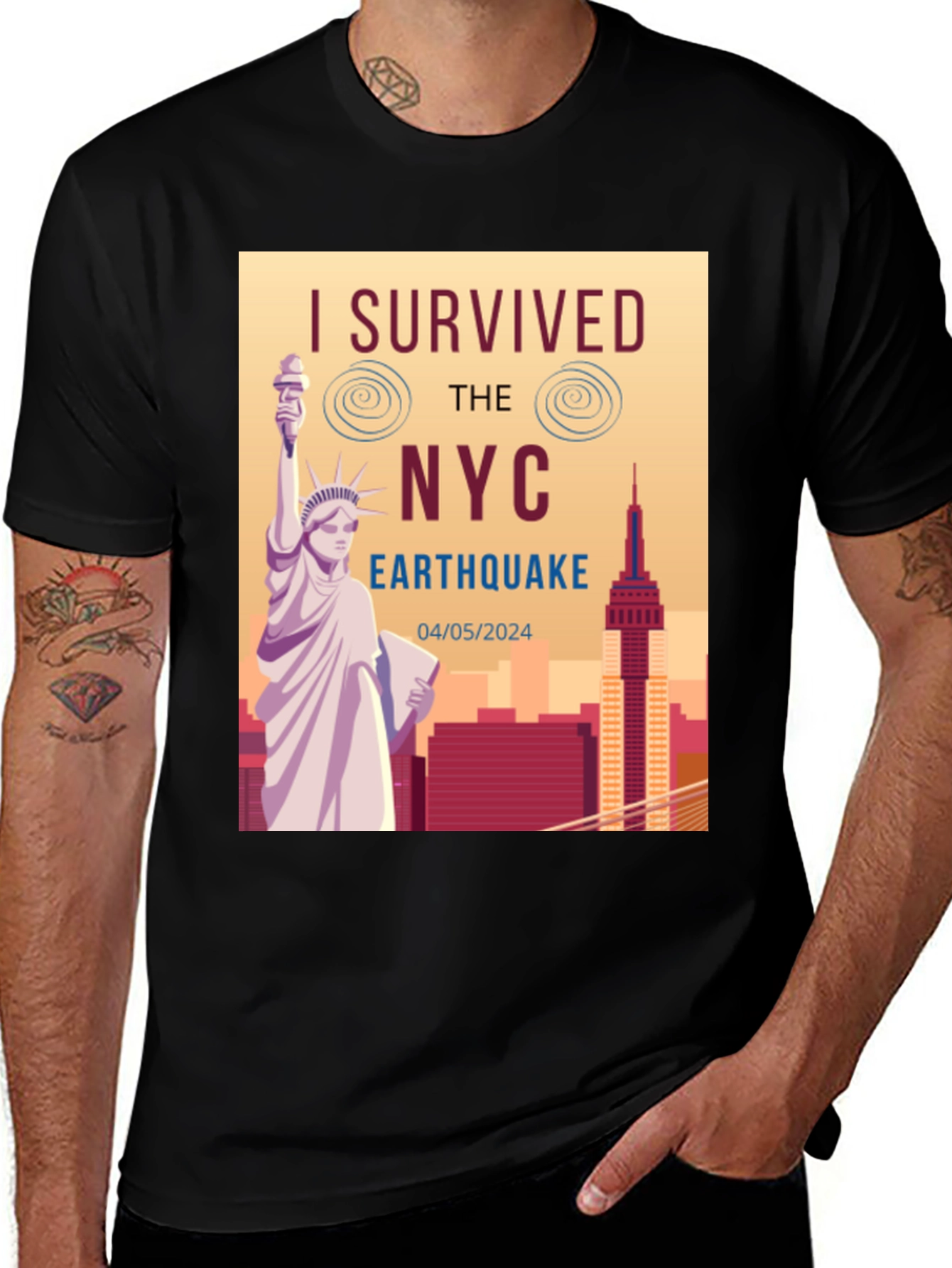 I Survived the NYC Earthquake T-Shirt