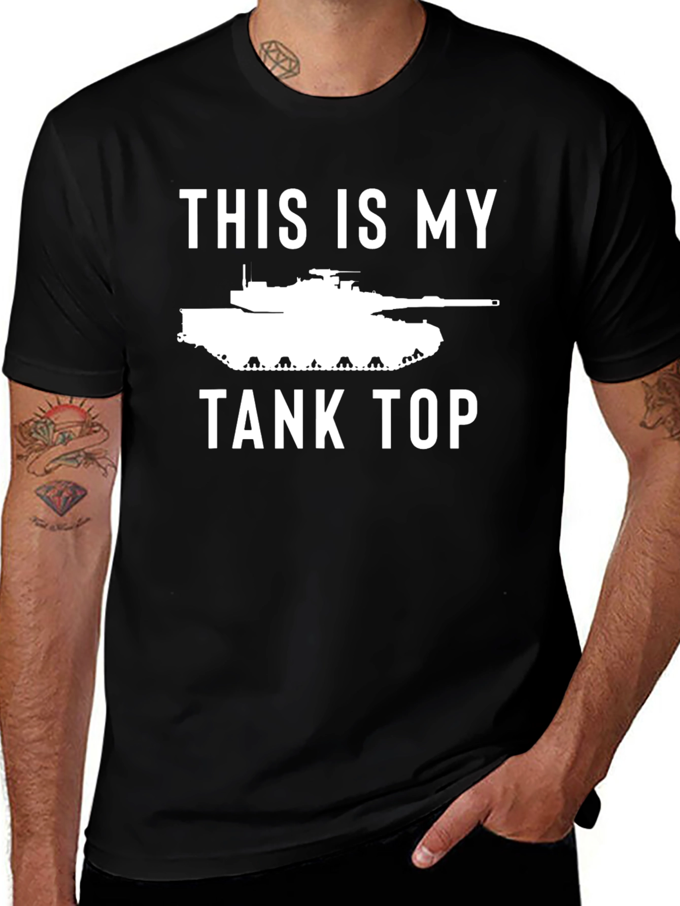Variant 21 of This is My Tank Top - Funny Graphic Tee