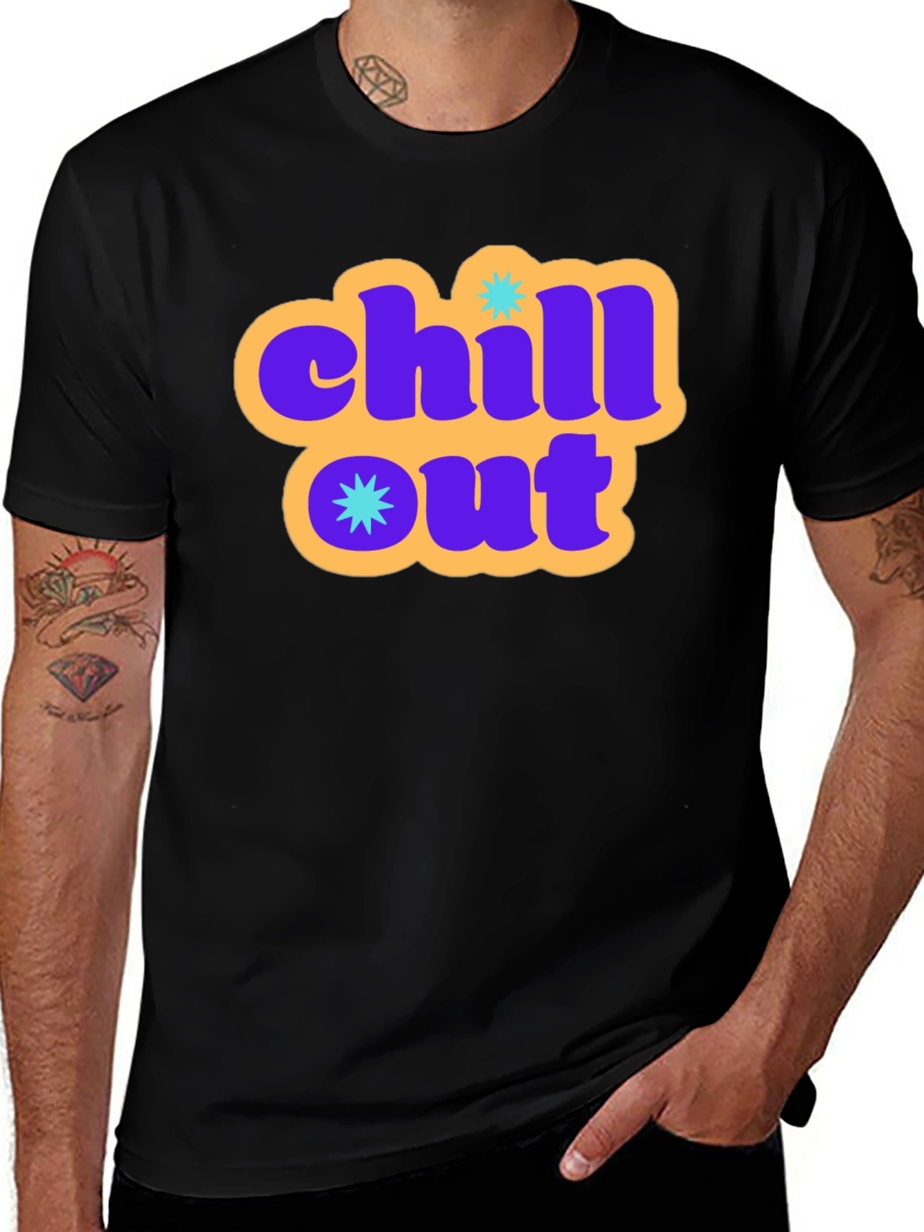 Variant 26 of Chill Out Graphic T-Shirt